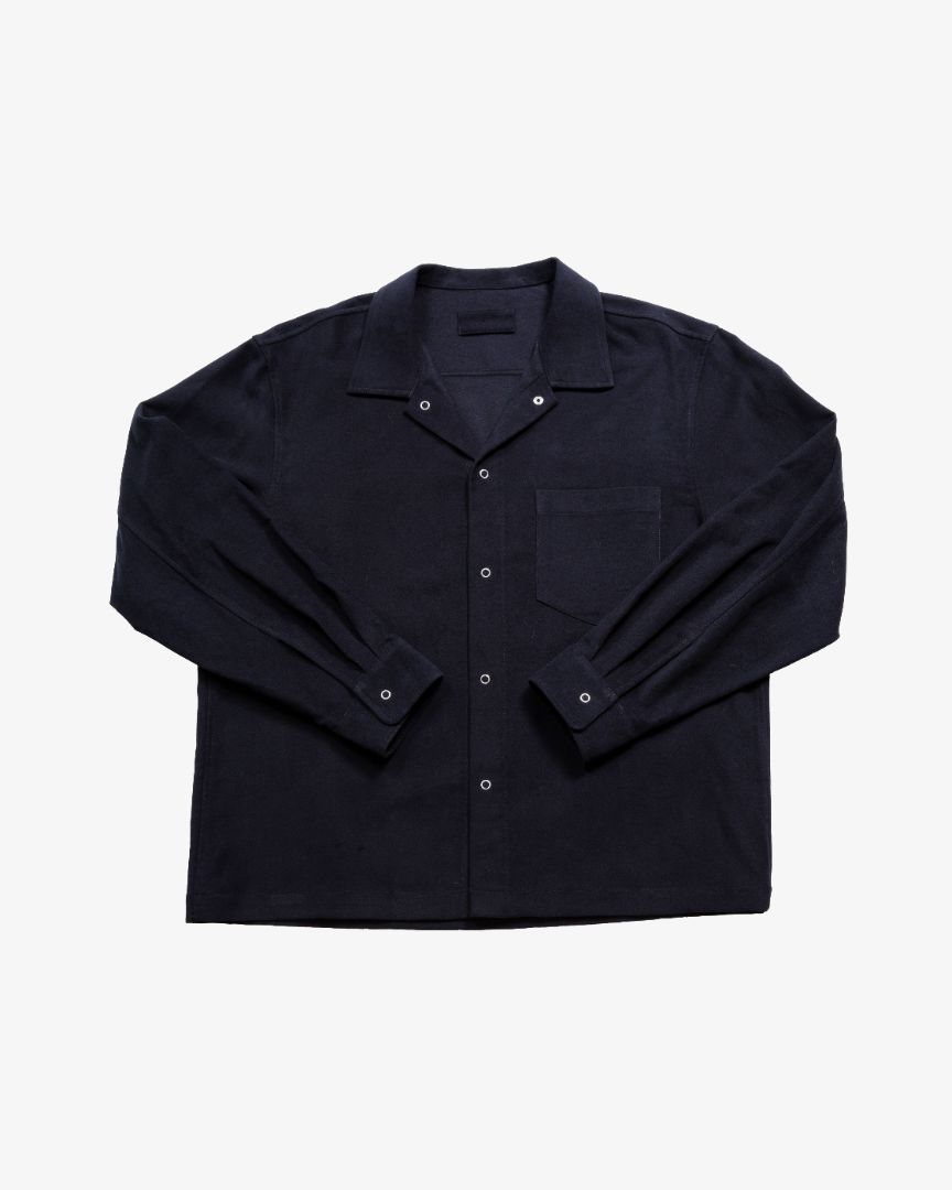 WORKSHOP SHIRT - DARK NAVY MOLESKIN
