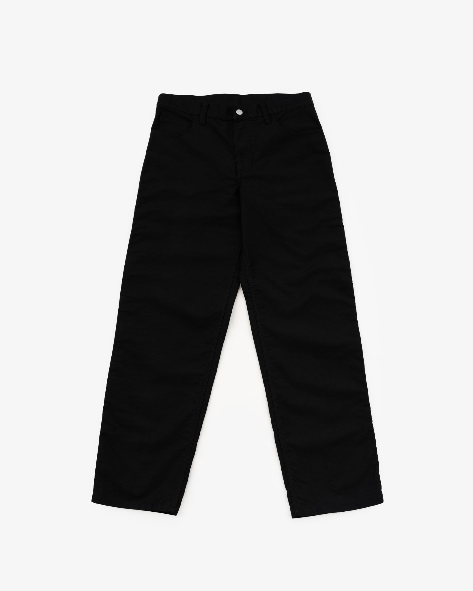 5PKT JEAN BLACK MOLESKIN – James Coward