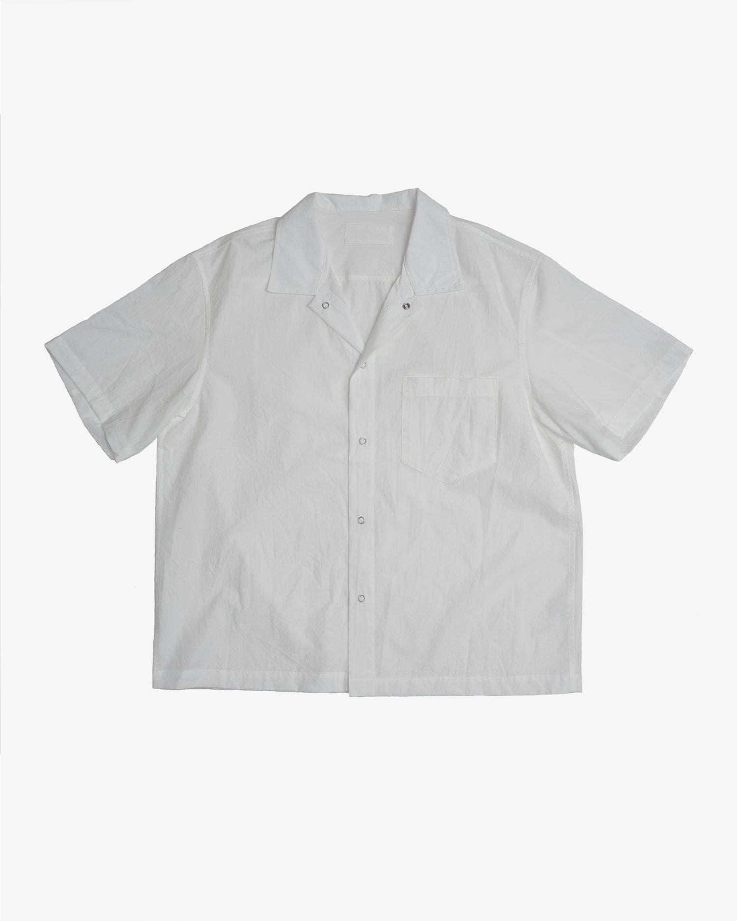 SUNDOWN SHIRT - NATURAL COTTON WOOL – James Coward
