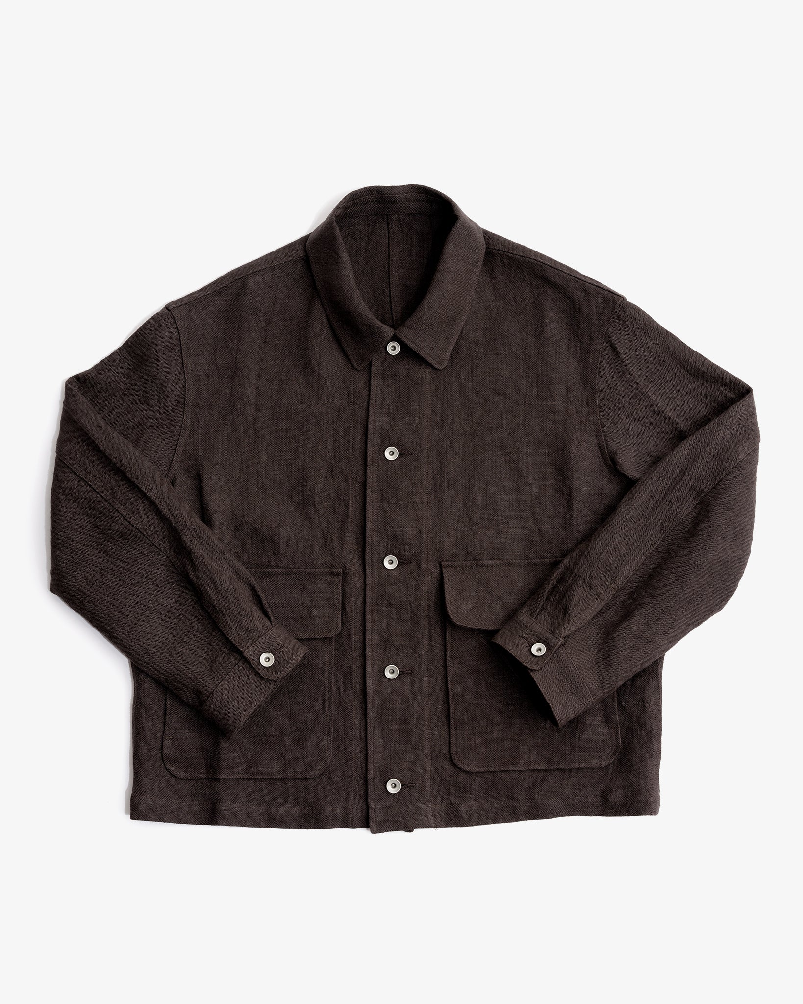 REPLICA JACKET - WENGE JAPANESE LINEN – James Coward