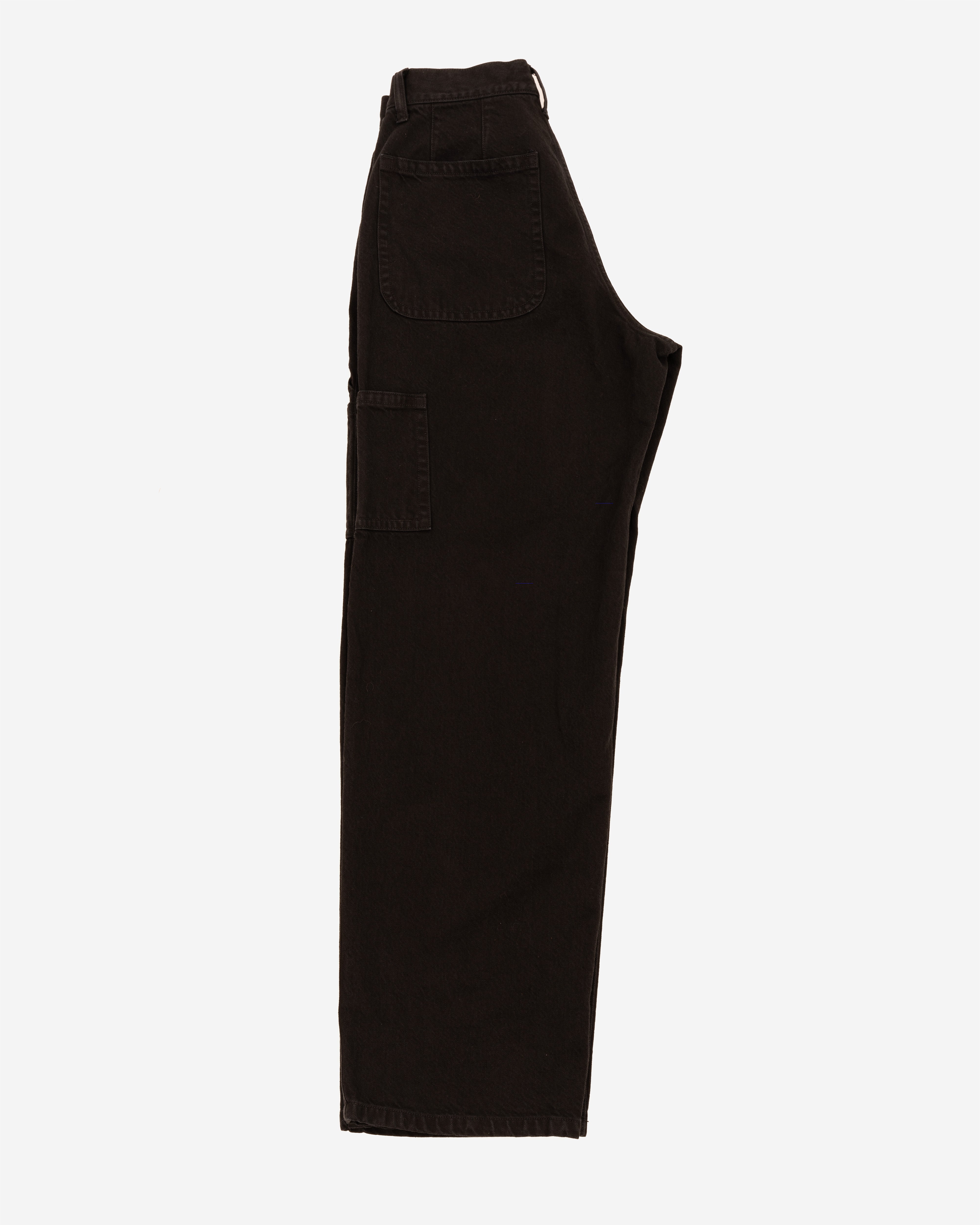 CARPENTER JEAN - BLACK BIO WASH – James Coward