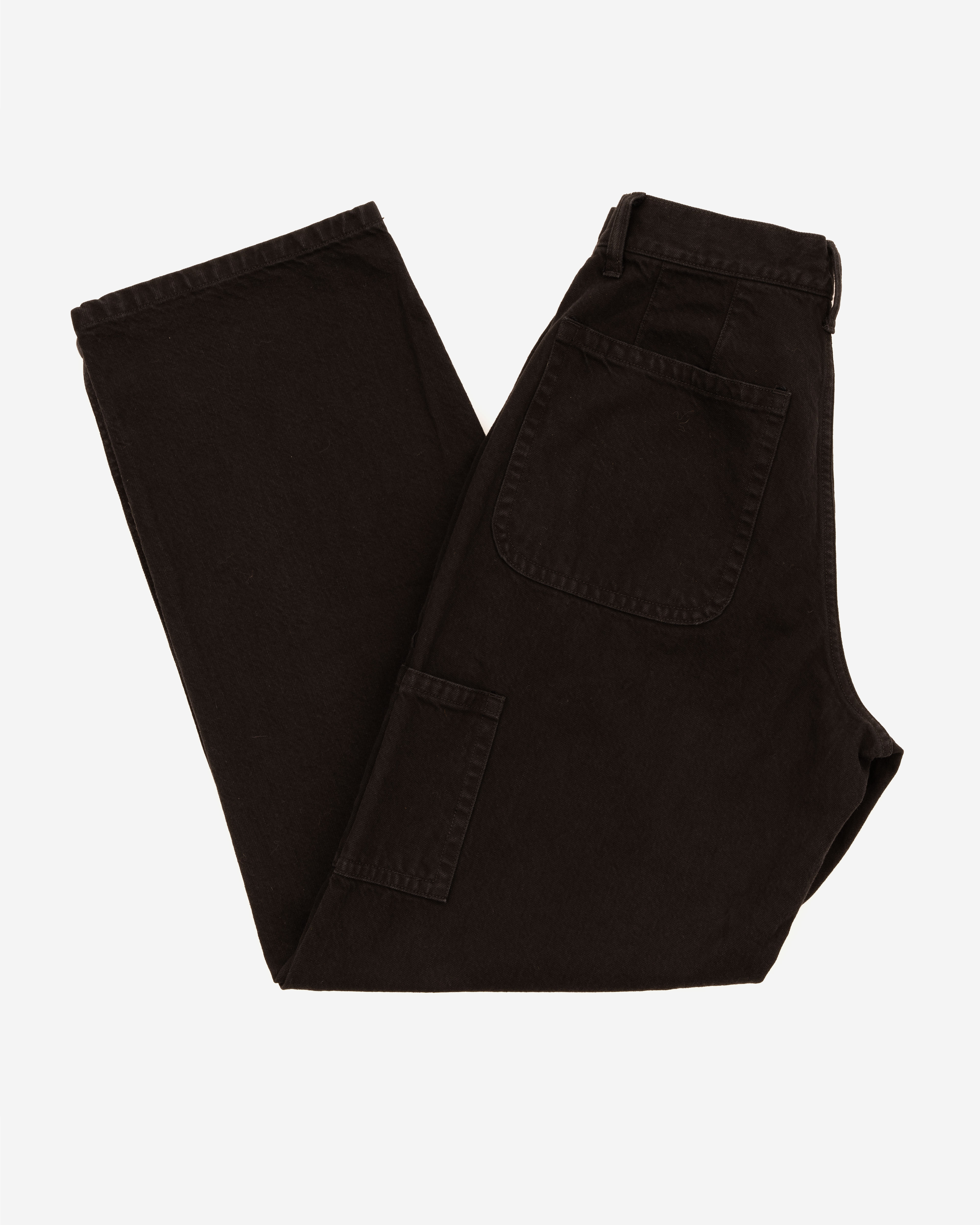 パンツ NAME BIO WASH DENIM PAINTER PANTS BLACK NAME BIO WASH DENIM PAINTER PANTS BLACK OG Painter Pant