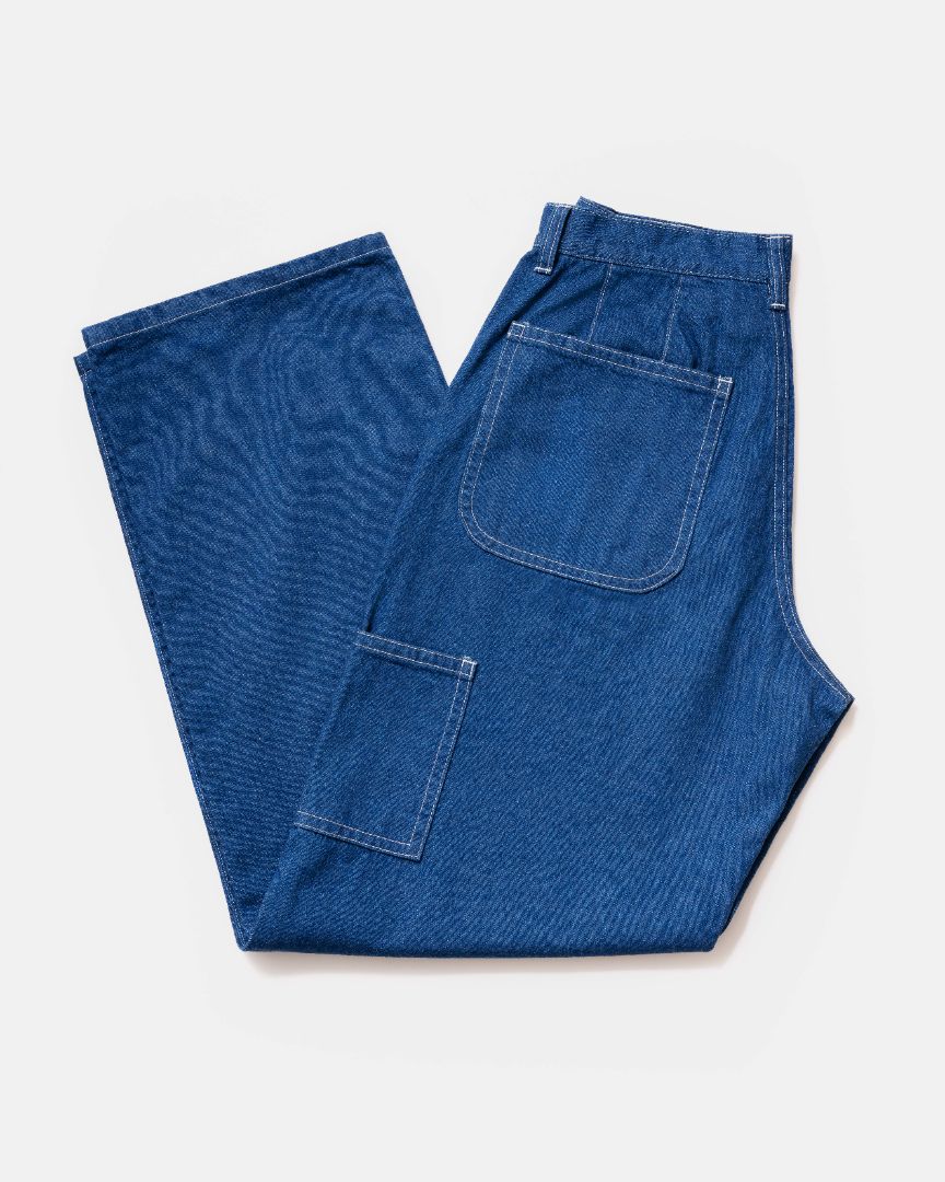 CARPENTER JEAN - INDIGO ONE WASH DENIM