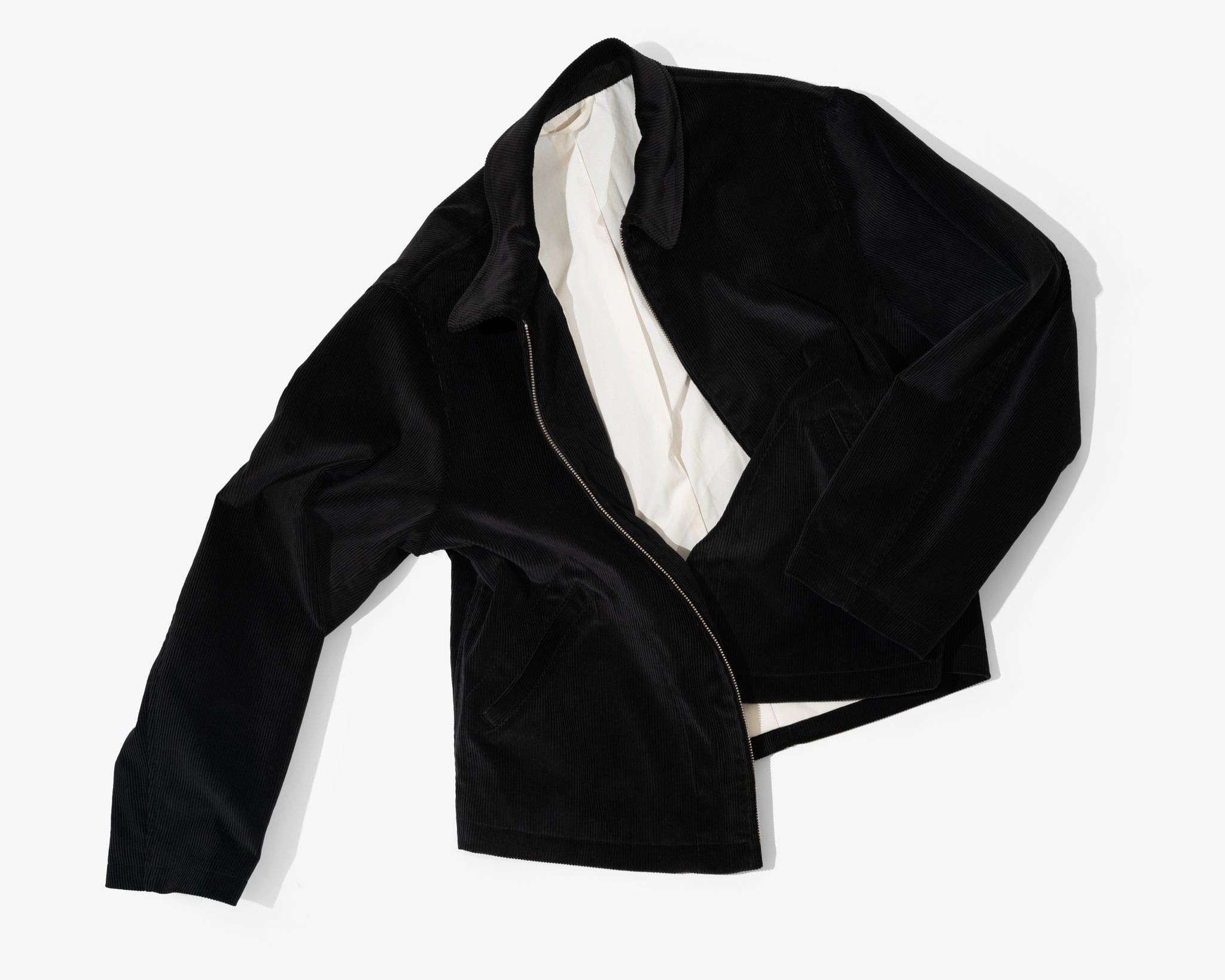 『TEN WORK CORDUROY JKT BLACK L』 mens corduroy workwear jacket multiple pockets solid color