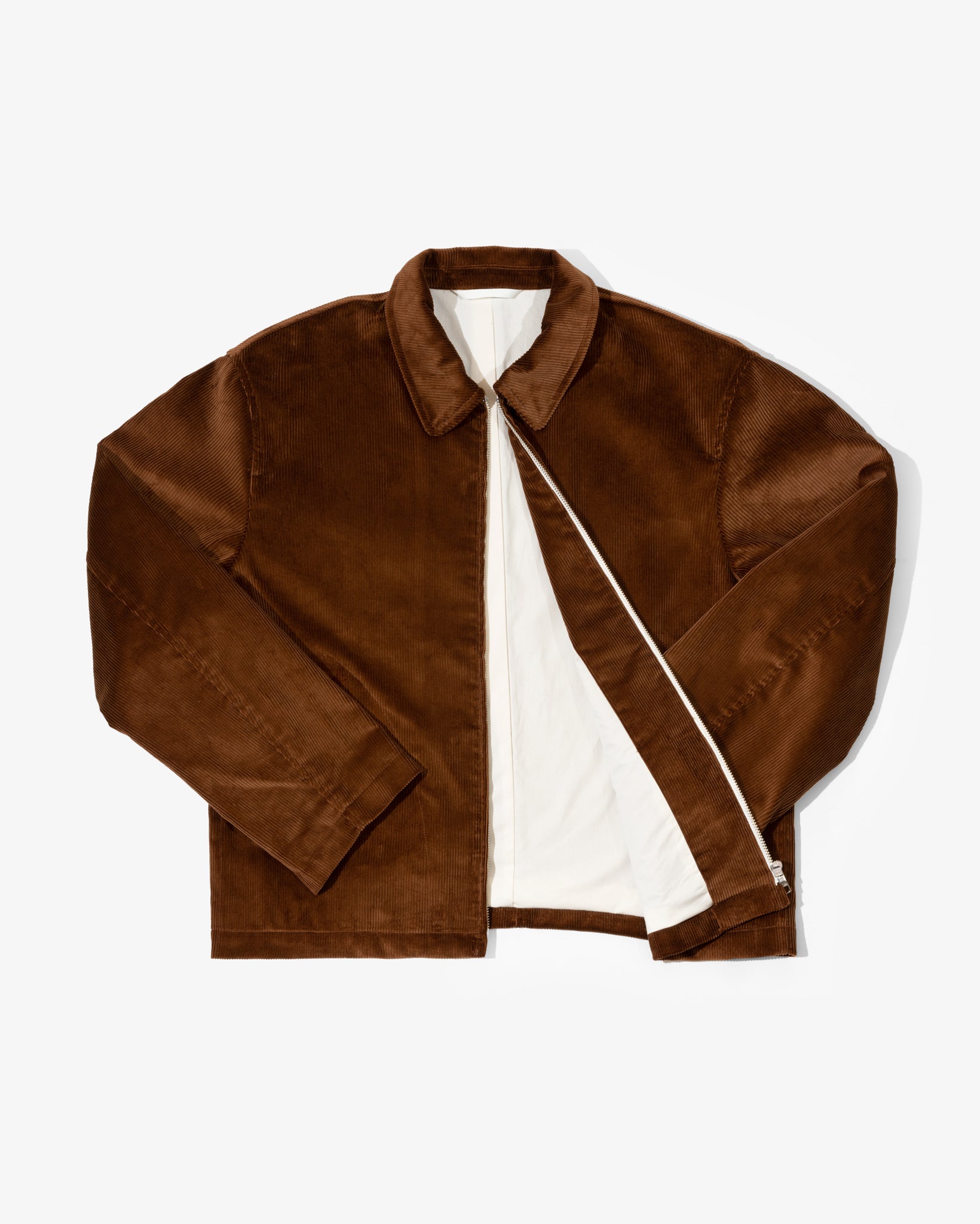 SITE JACKET - BROWN ITALIAN 10 WALE CORDUROY – James Coward