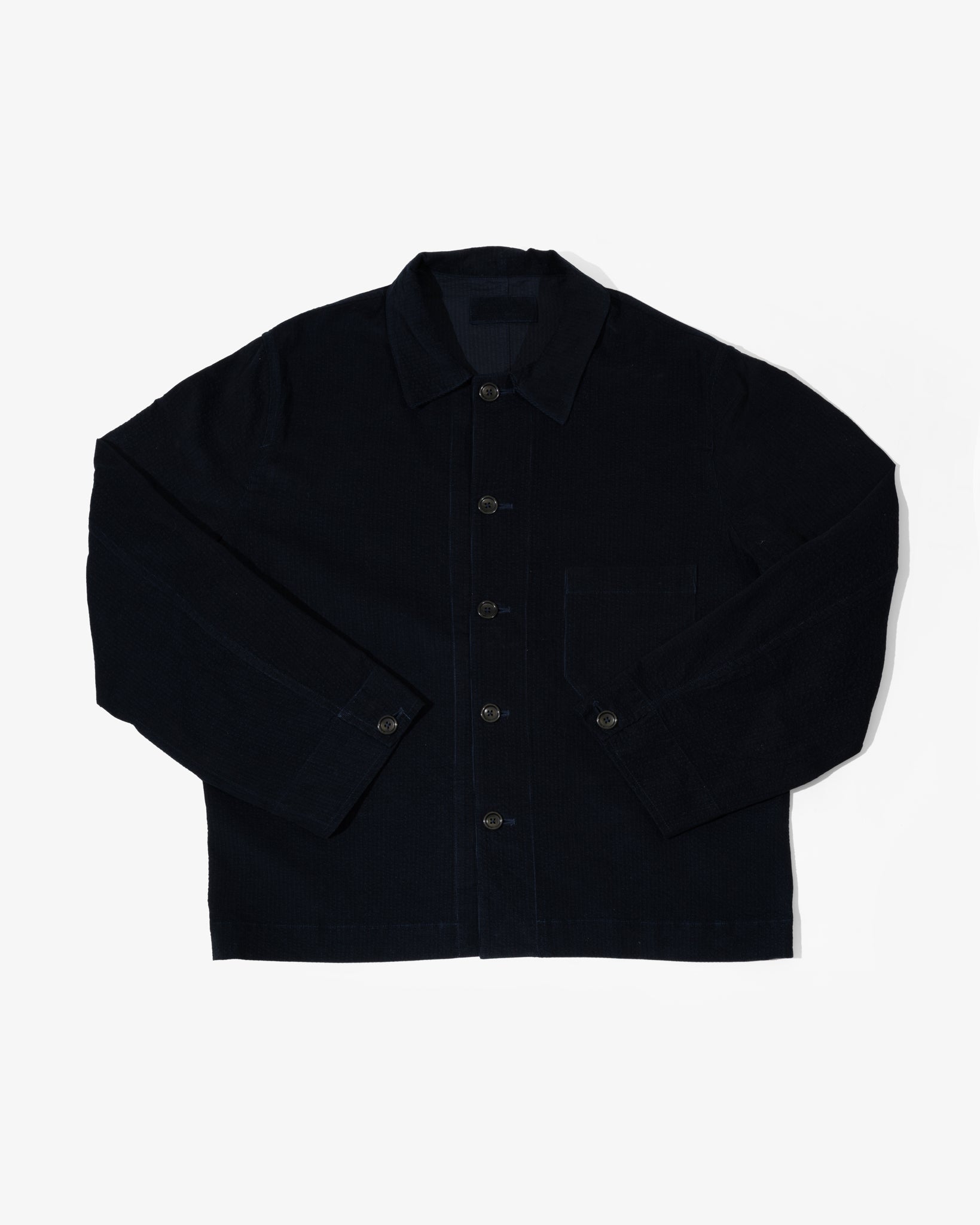 TRANSPORT SHIRT - NAVY RIPPLE CORDUROY