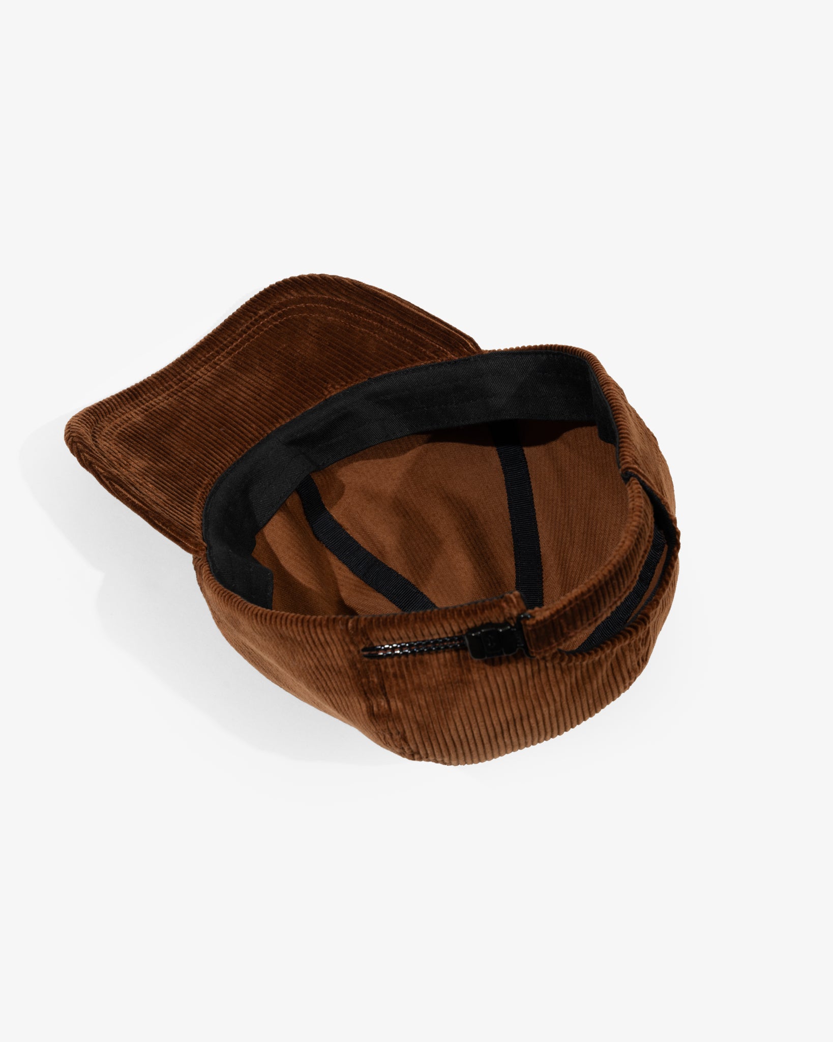 6 PANEL CAP - BROWN 10 WALE ITALIAN CORDUROY