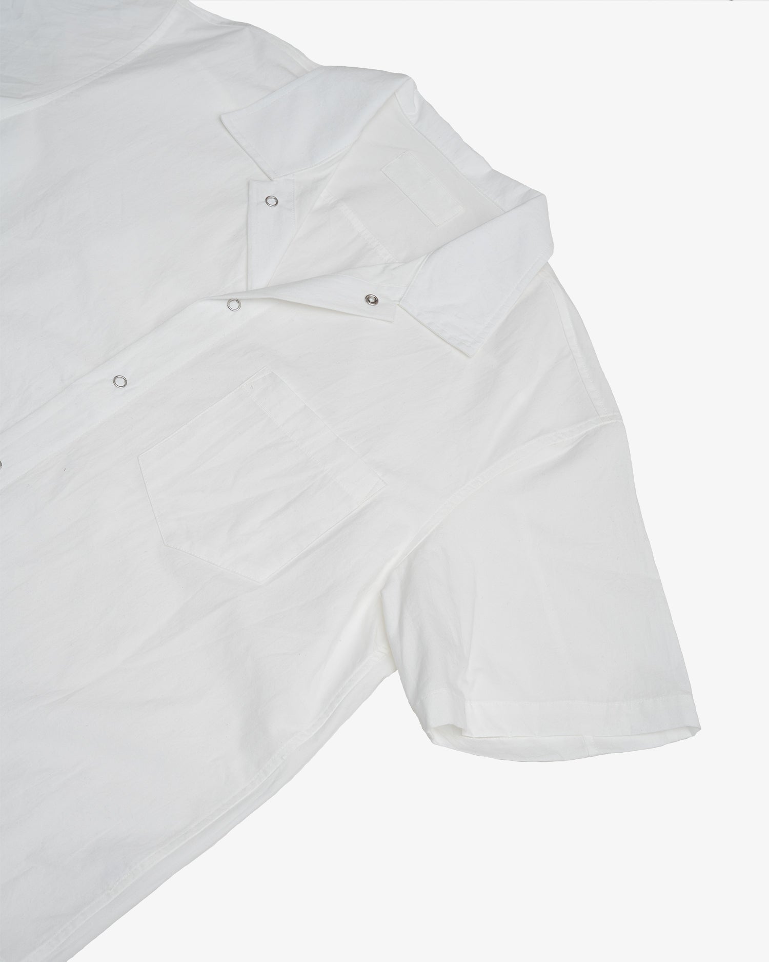 SUNDOWN SHIRT - NATURAL COTTON WOOL