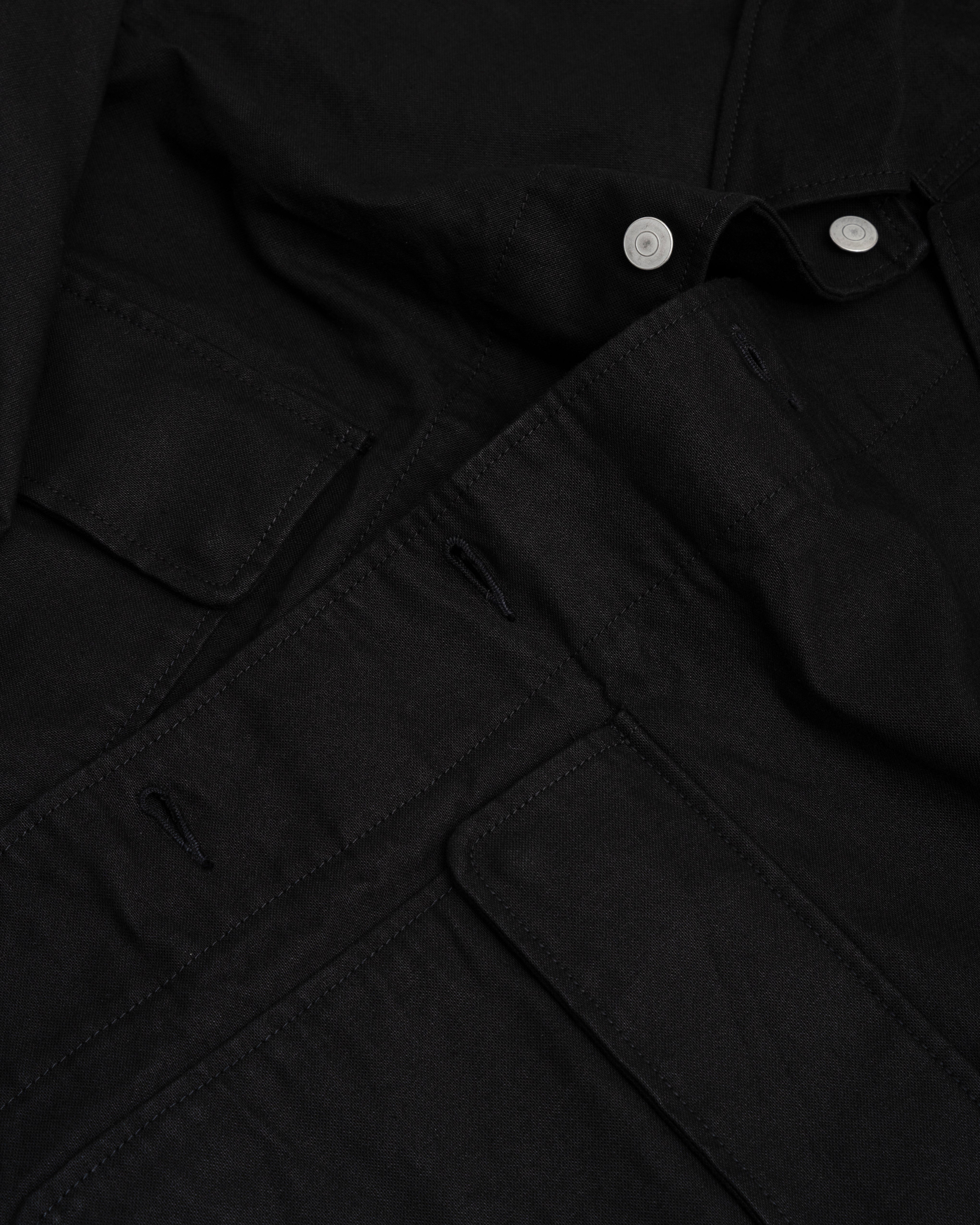 REPLICA JACKET - BLACK COTTON WASHI DUCK – James Coward