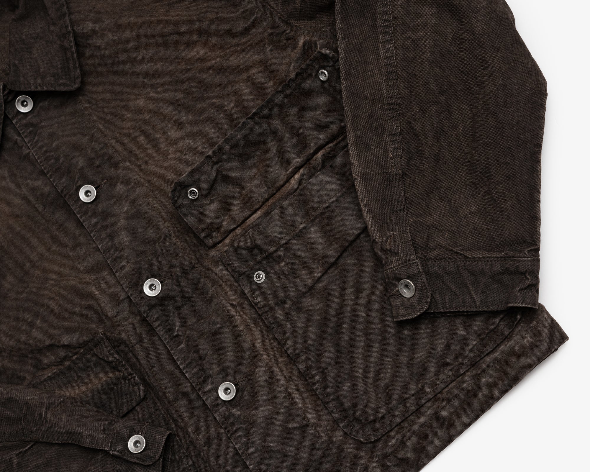 REPLICA JACKET - KAKISHIBU IRON COTTON WASHI DUCK