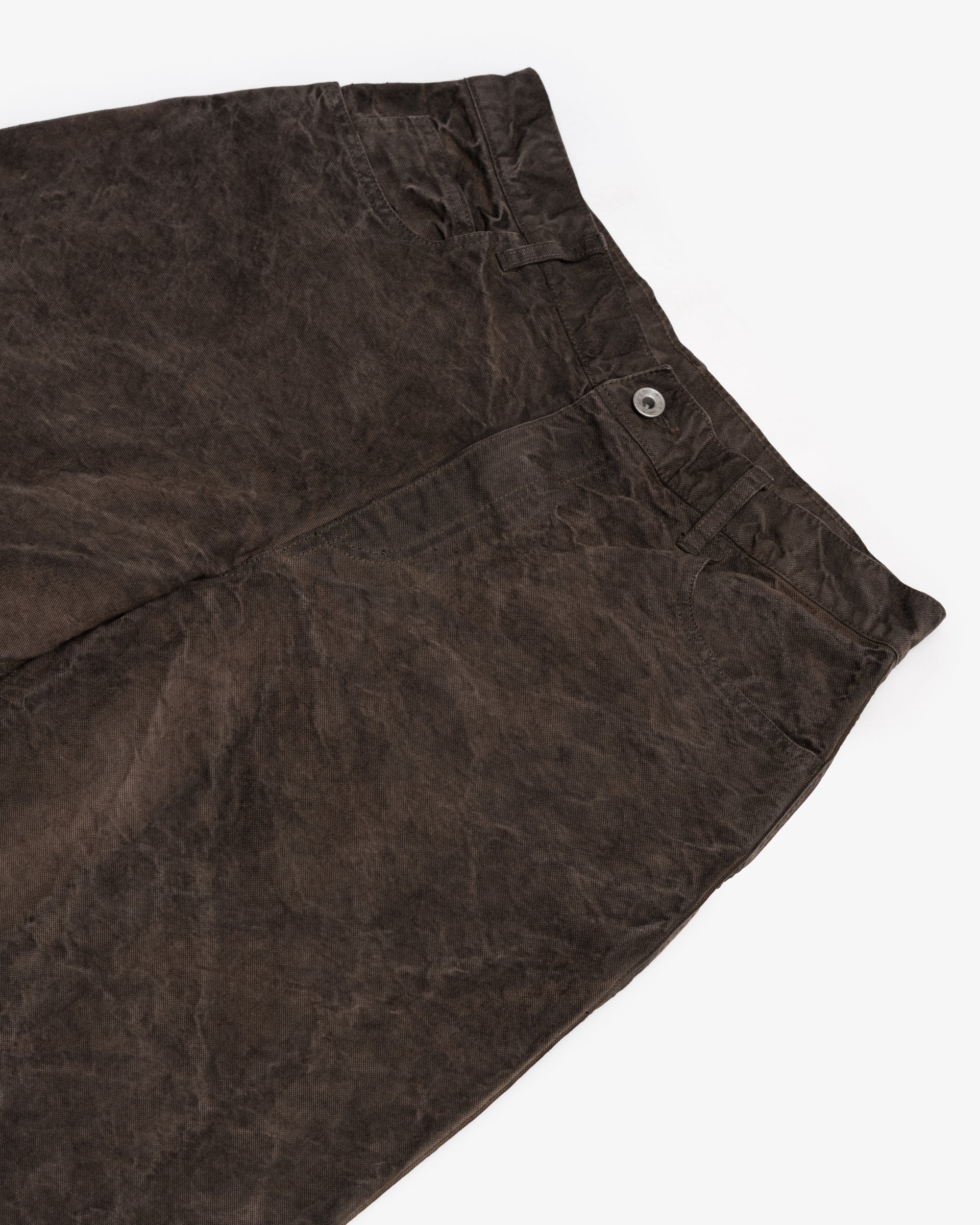 5PKT JEAN - KAKISHIBU IRON COTTON WASHI DUCK