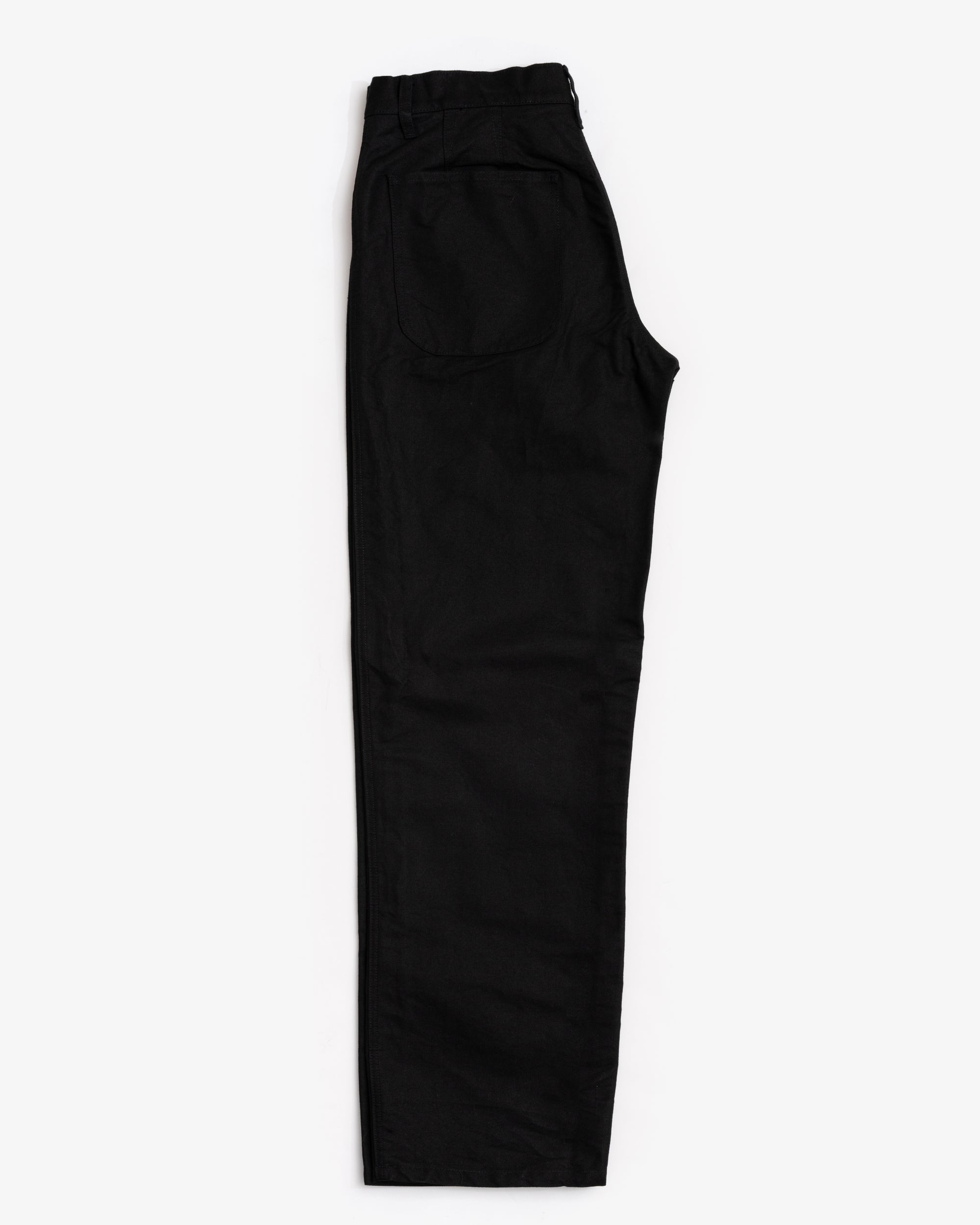 5PKT JEAN - BLACK COTTON WASHI DUCK