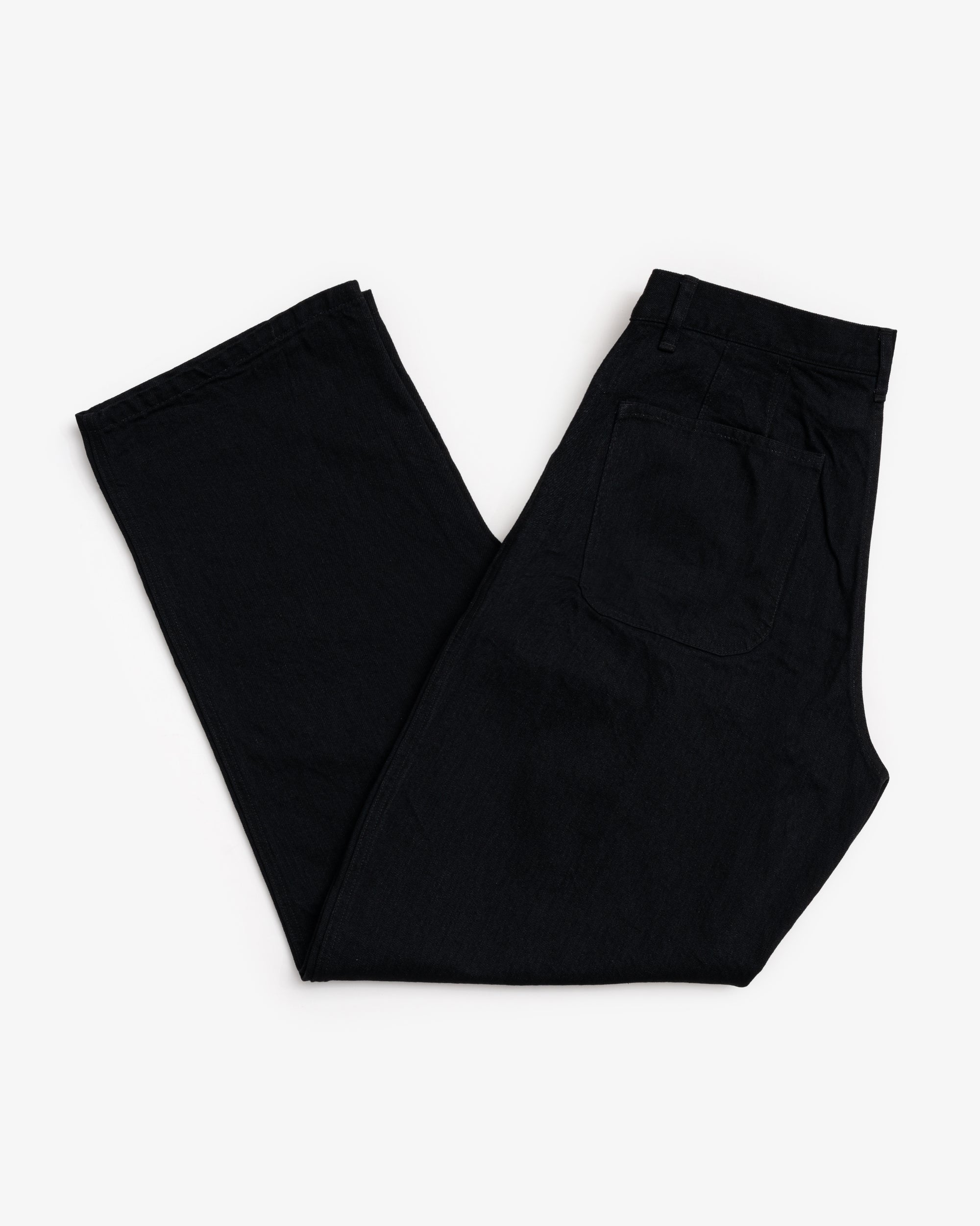 5PKT JEAN - BLACK DENIM (ONE WASH)