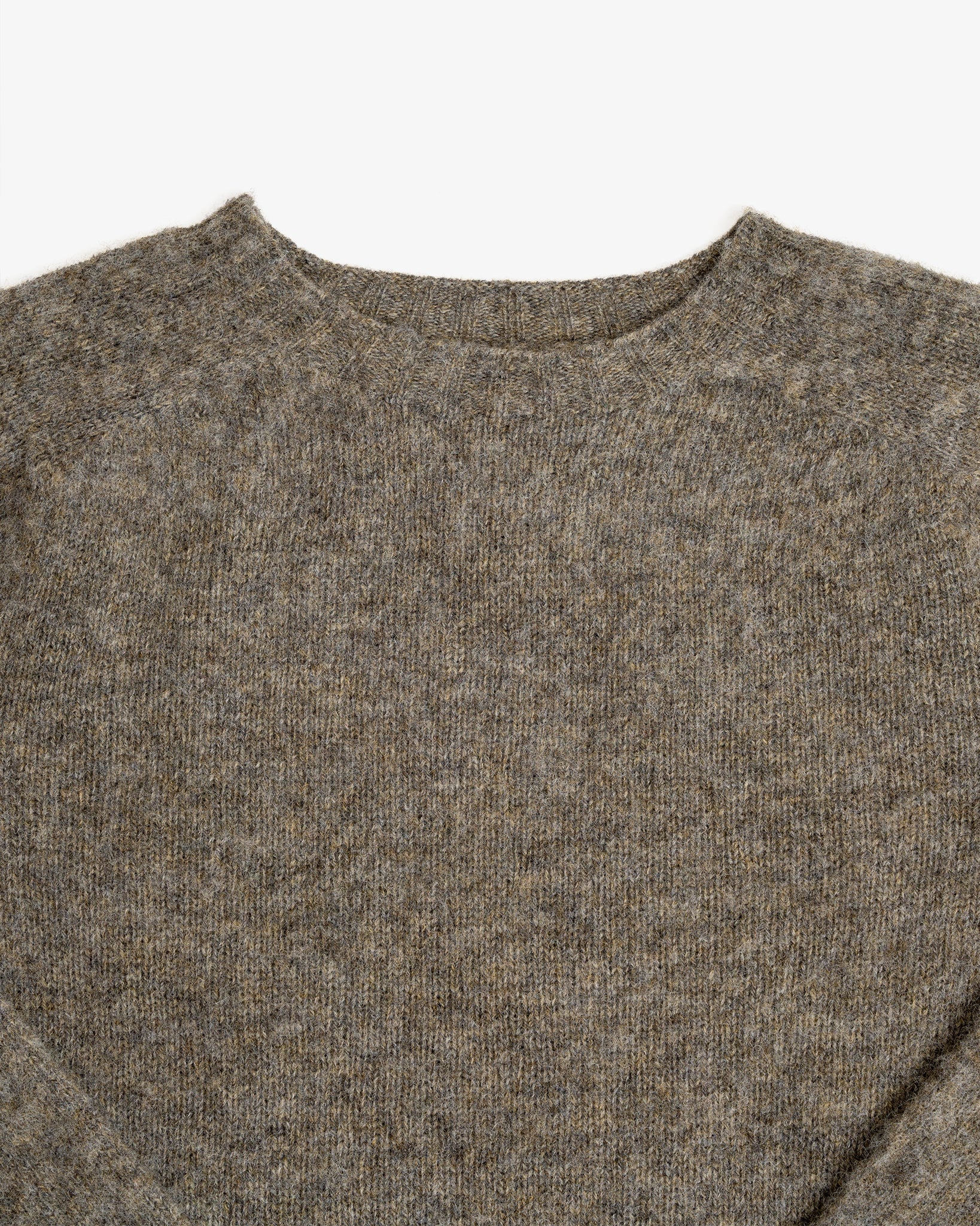 FITZROY SWEATER - DOUBLE BRUSHED BEECH