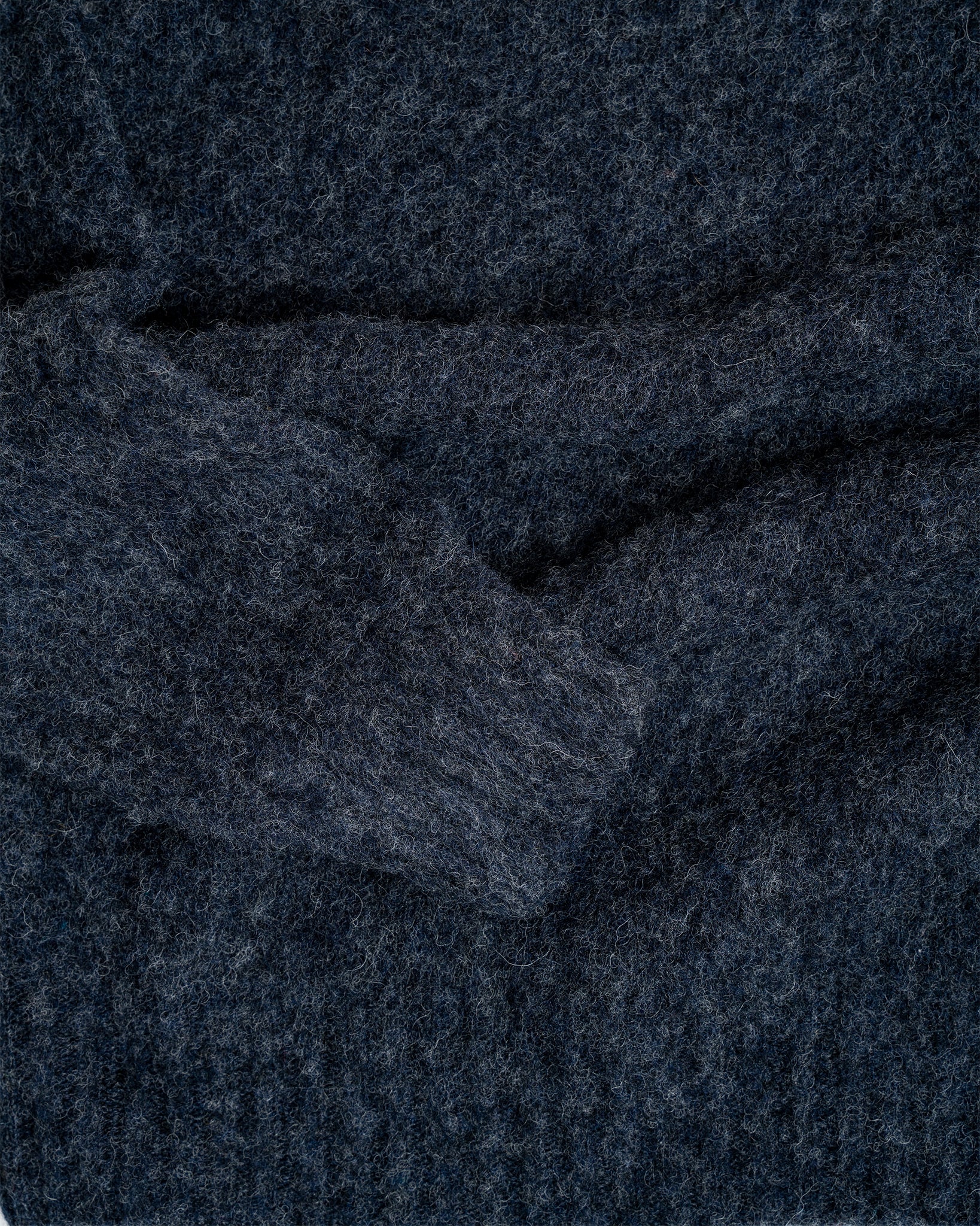 SHETLAND POLO - CHARCOAL