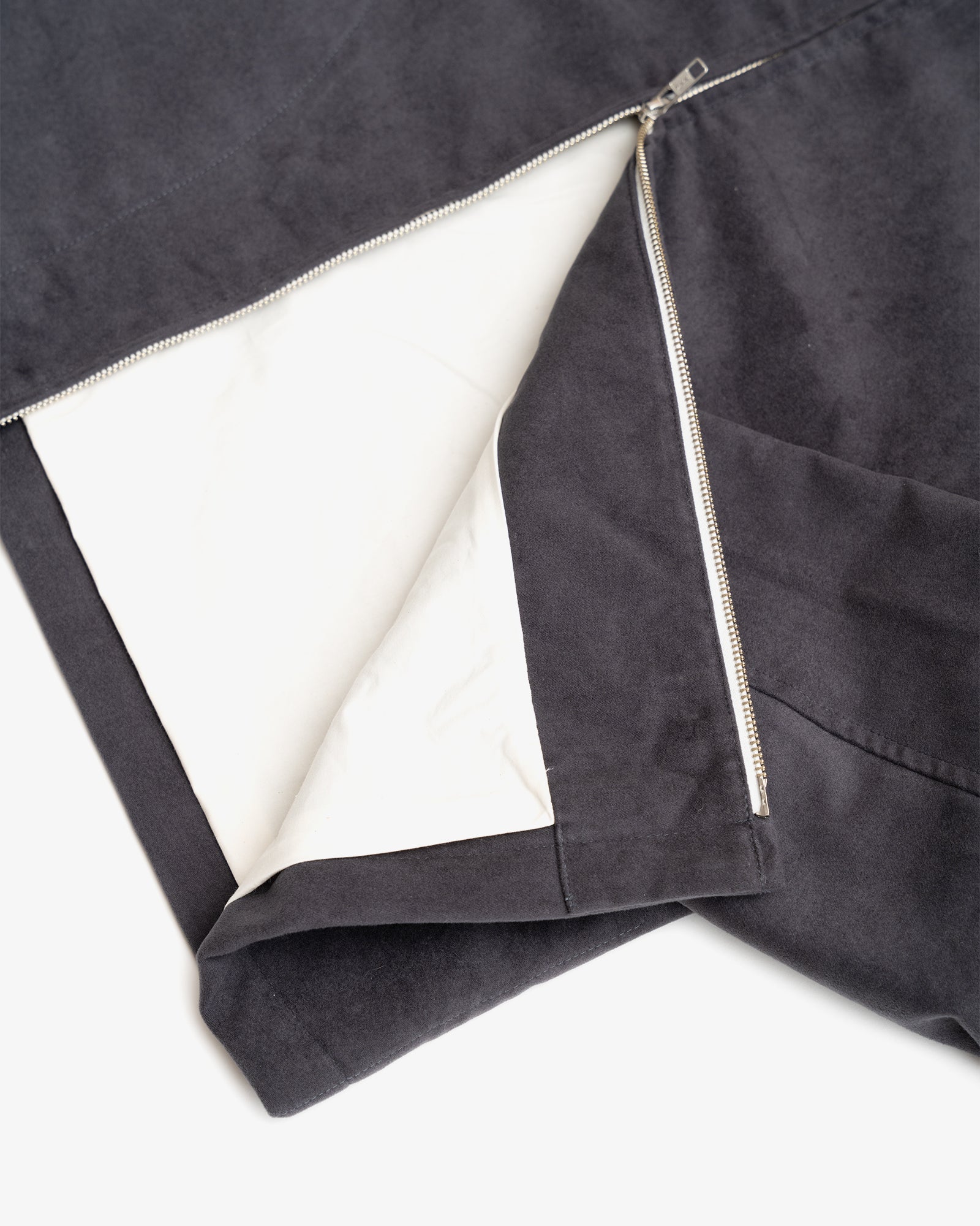 SITE JACKET - GREY COTTON MOLESKIN