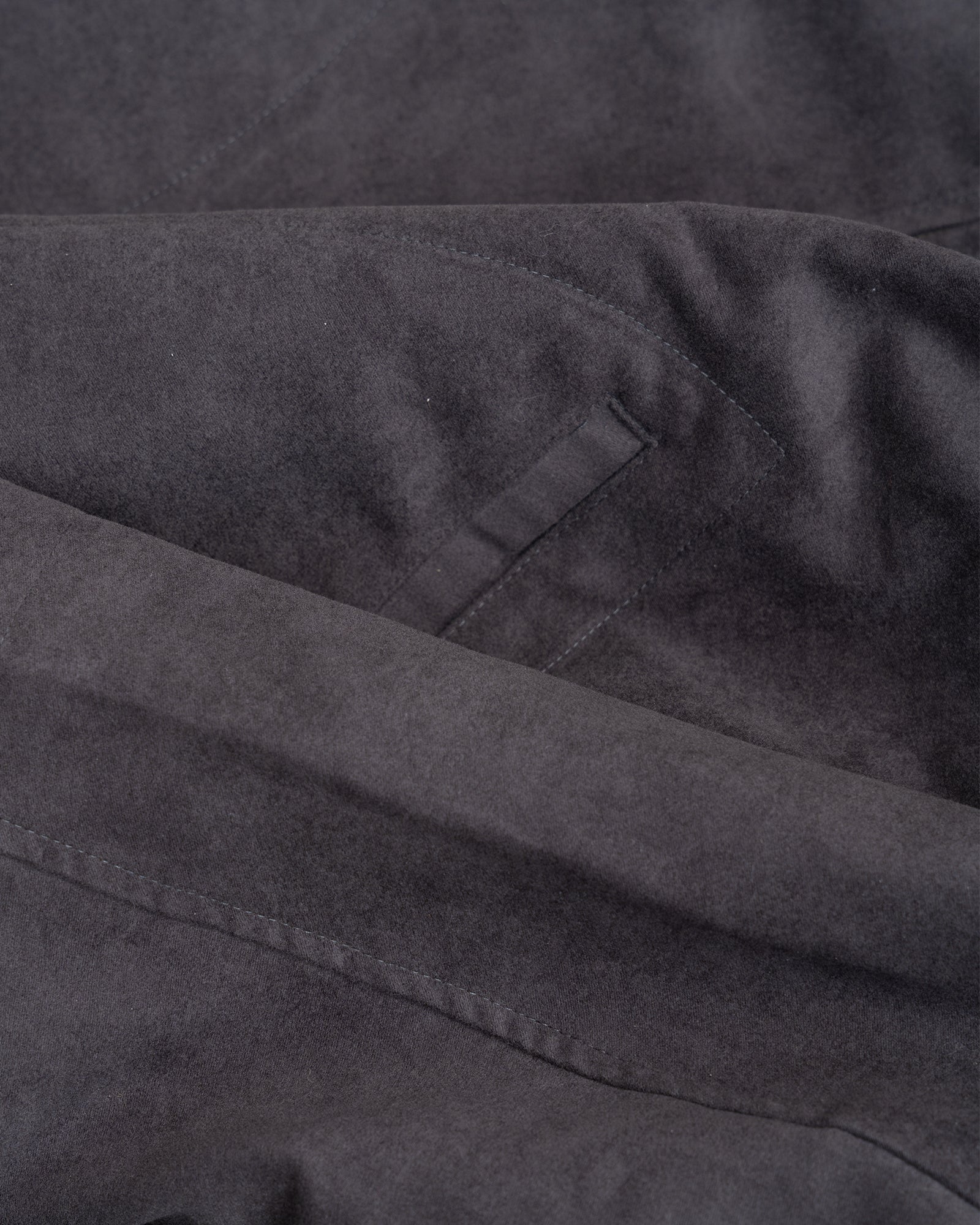 SITE JACKET - GREY COTTON MOLESKIN