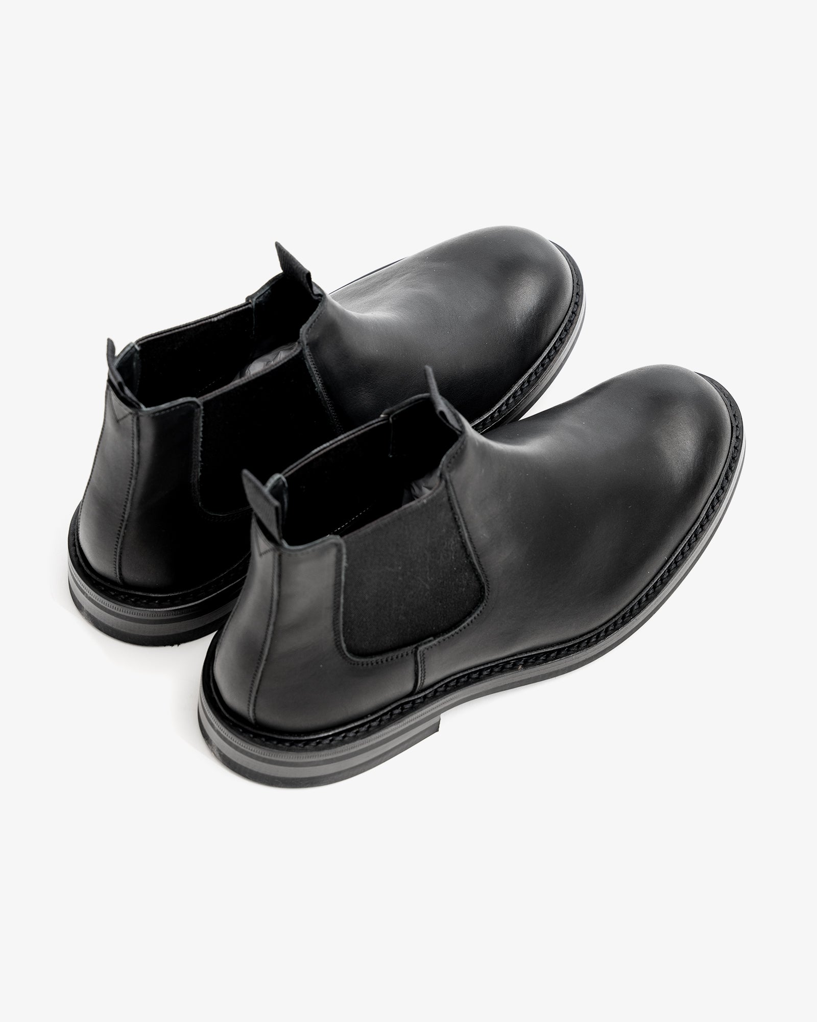 DEALER BOOT - BLACK PAMPUS LEATHER