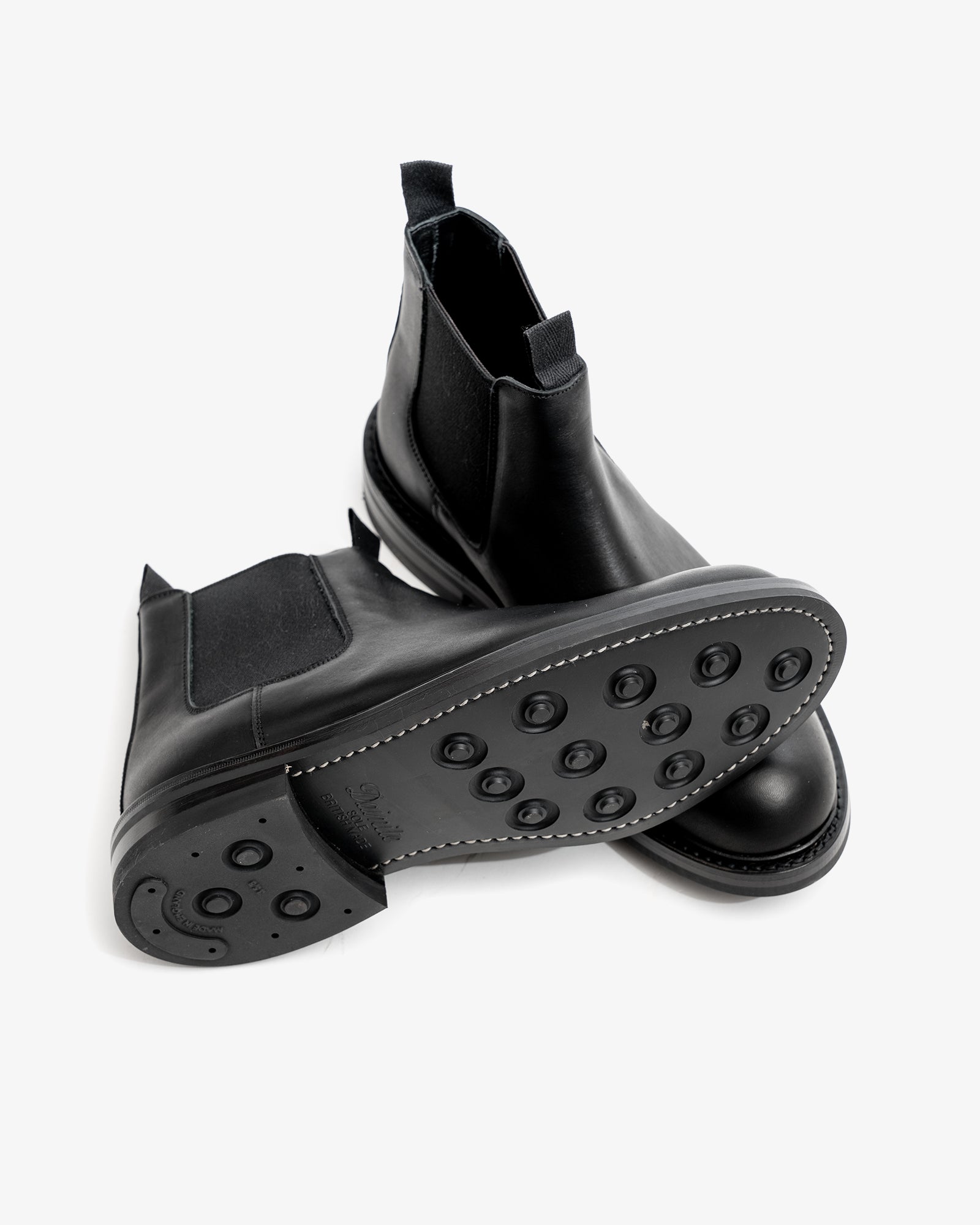 DEALER BOOT - BLACK PAMPUS LEATHER