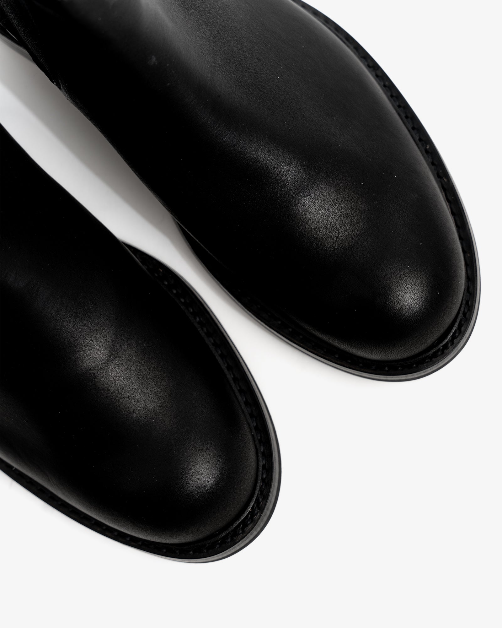DEALER BOOT - BLACK PAMPUS LEATHER