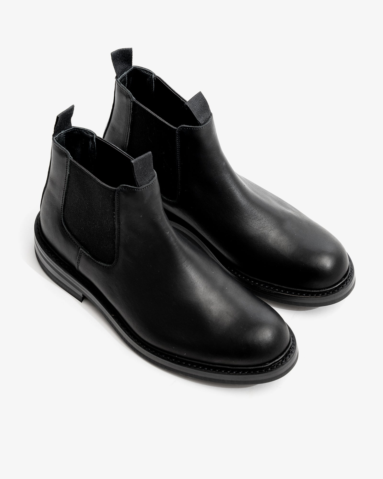 DEALER BOOT - BLACK PAMPUS LEATHER