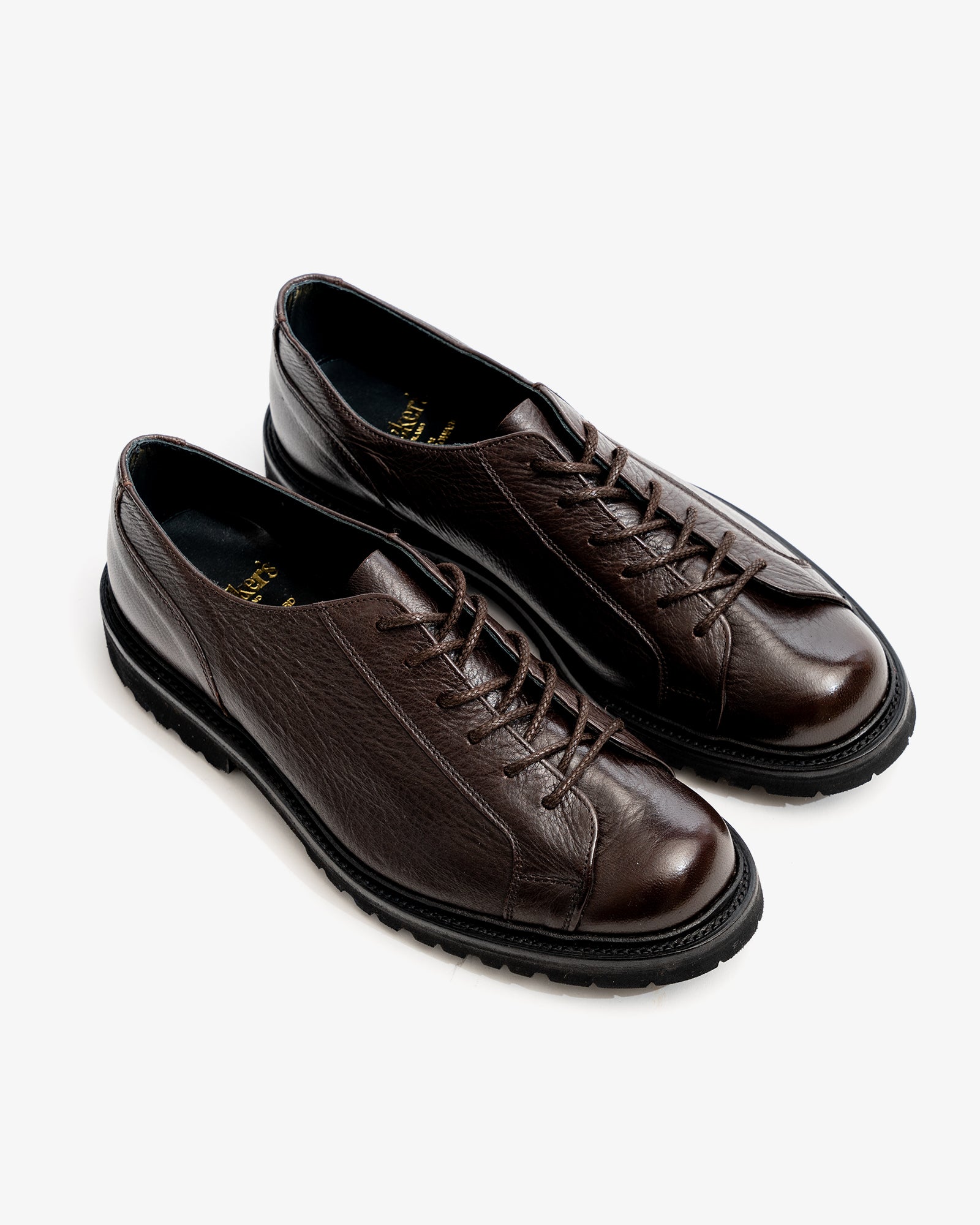 MONKEY SHOE - DARK BROWN DEERSKIN