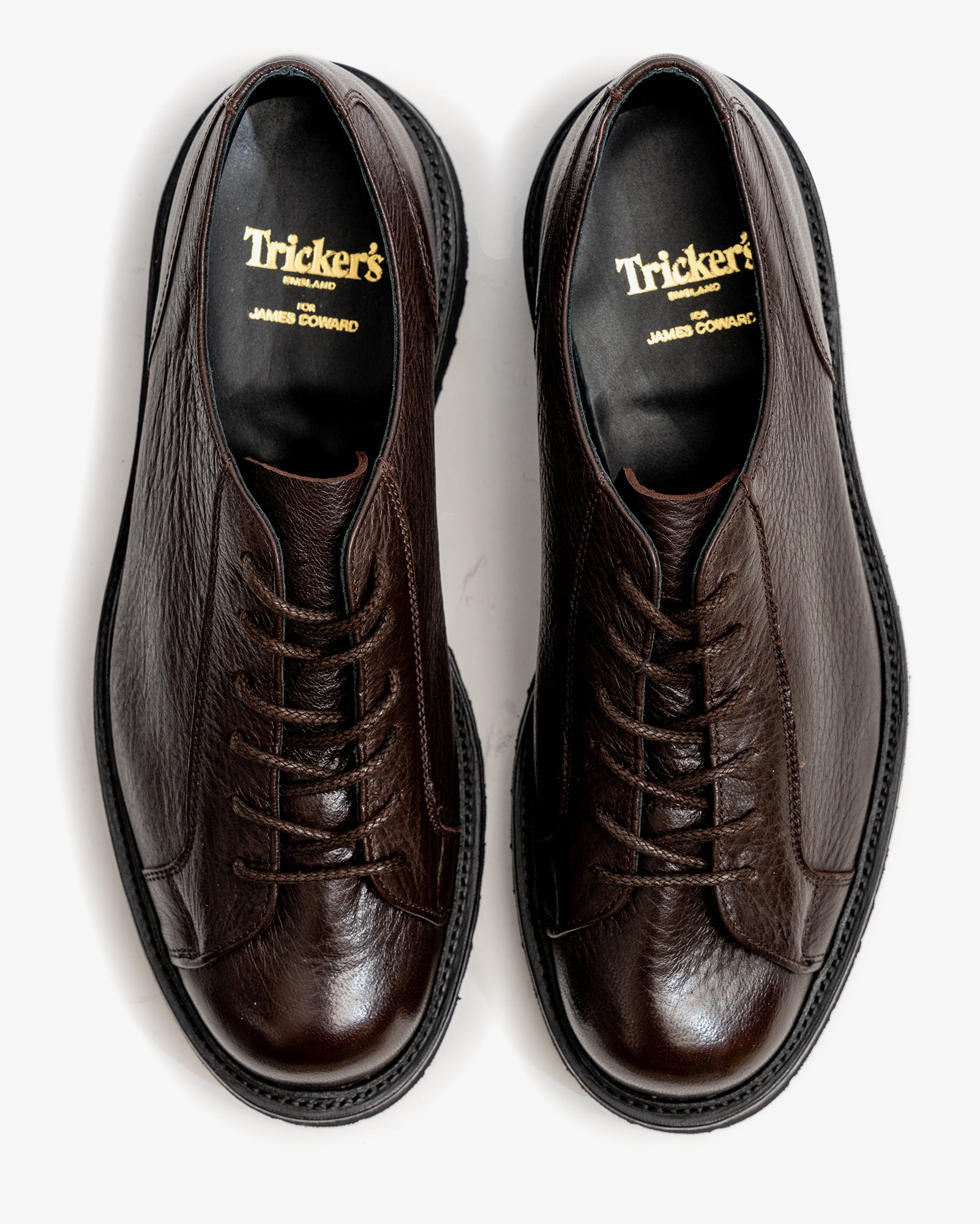 MONKEY SHOE - DARK BROWN DEERSKIN