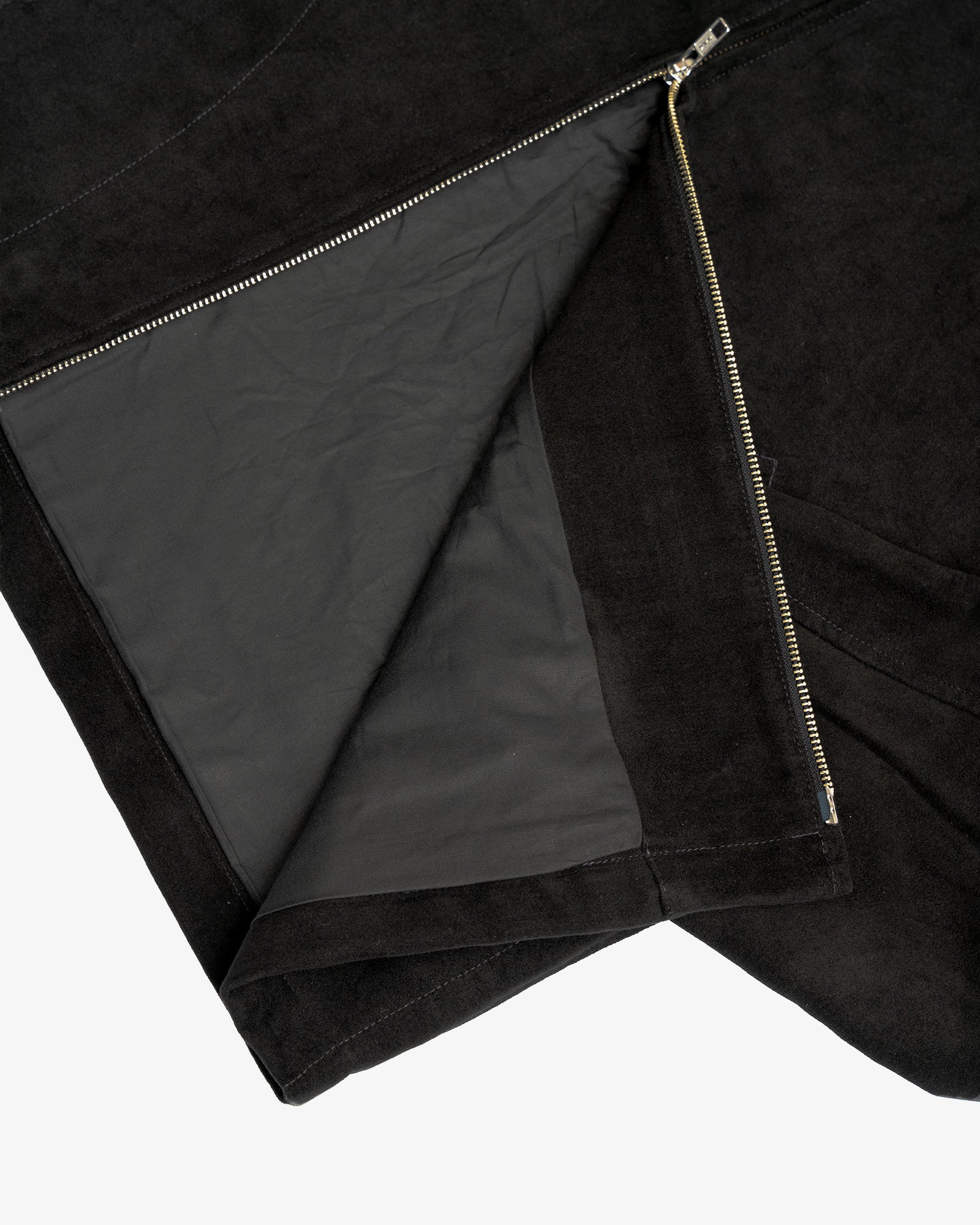 SITE JACKET - BLACK COTTON MOLESKIN
