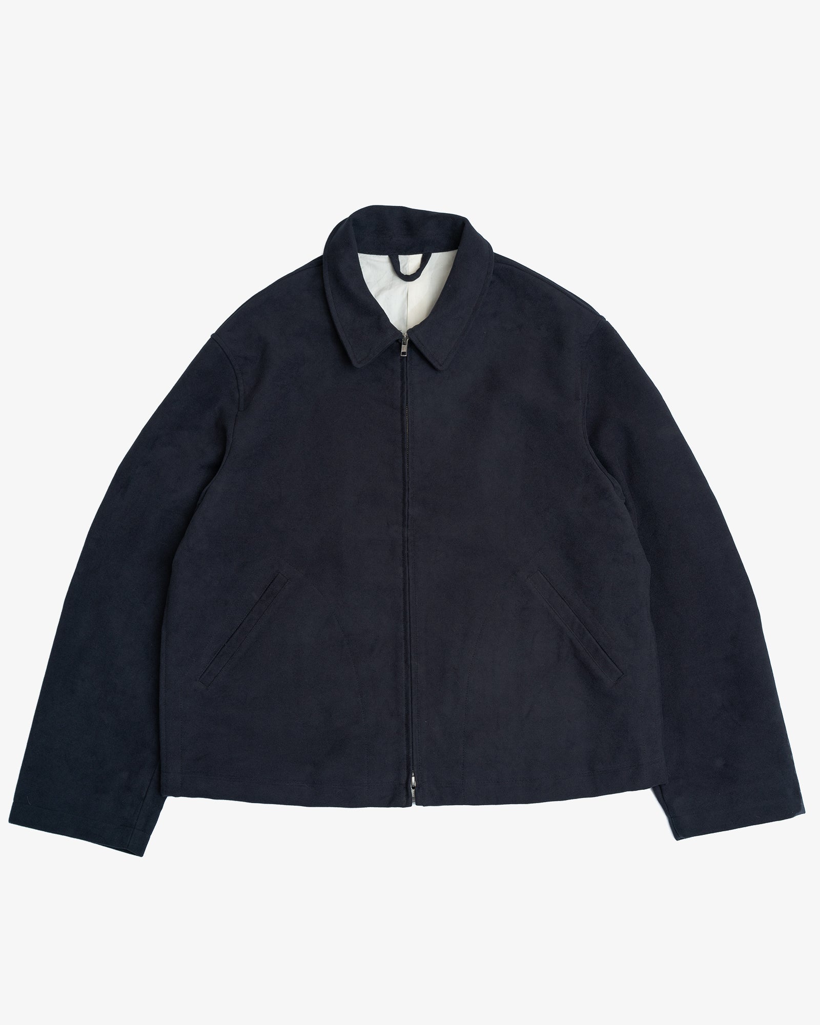 SITE JACKET - DARK NAVY COTTON MOLESKIN