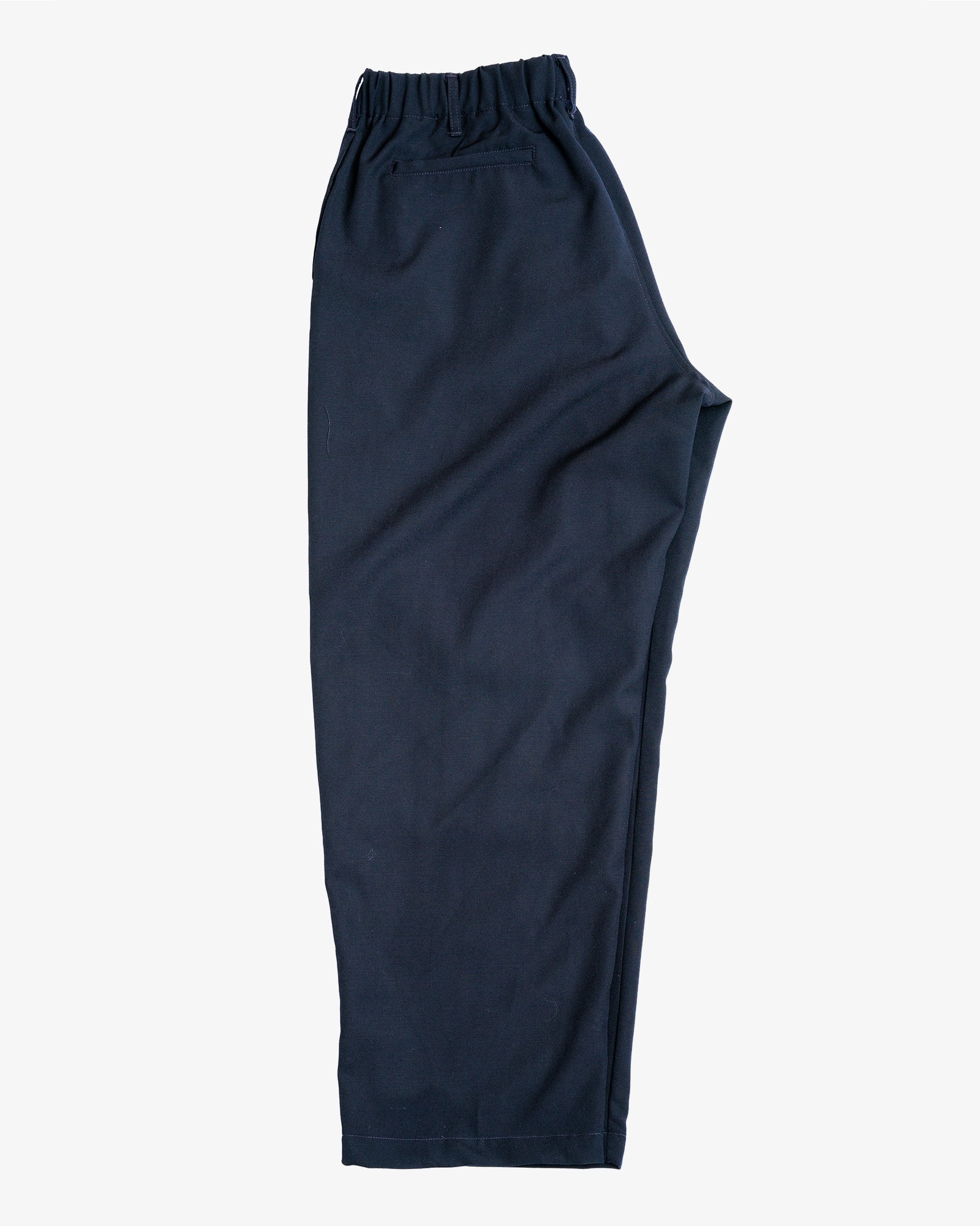 CARRY ON PANT - DARK NAVY WOOL GABARDINE