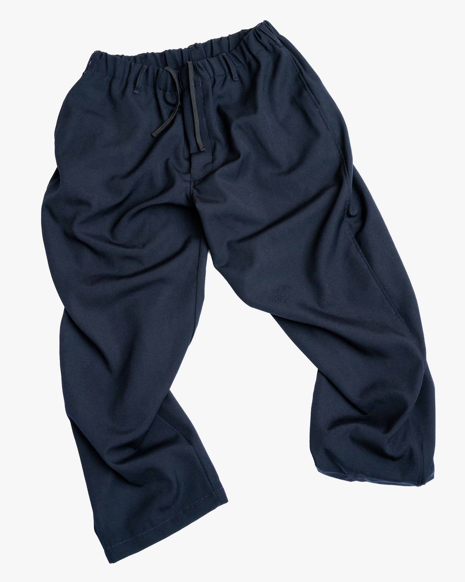 CARRY ON PANT - DARK NAVY WOOL GABARDINE
