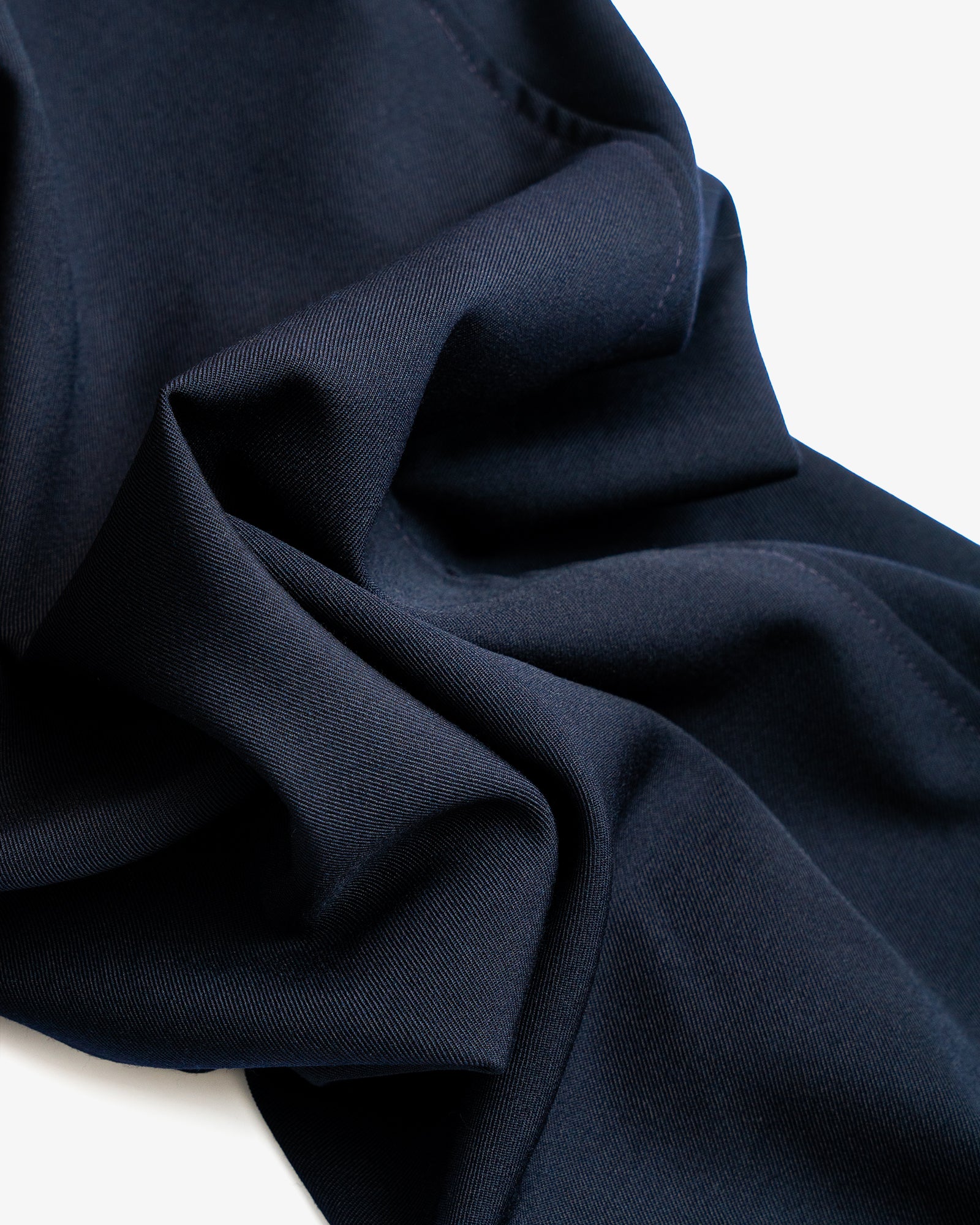 CARRY ON PANT - DARK NAVY WOOL GABARDINE