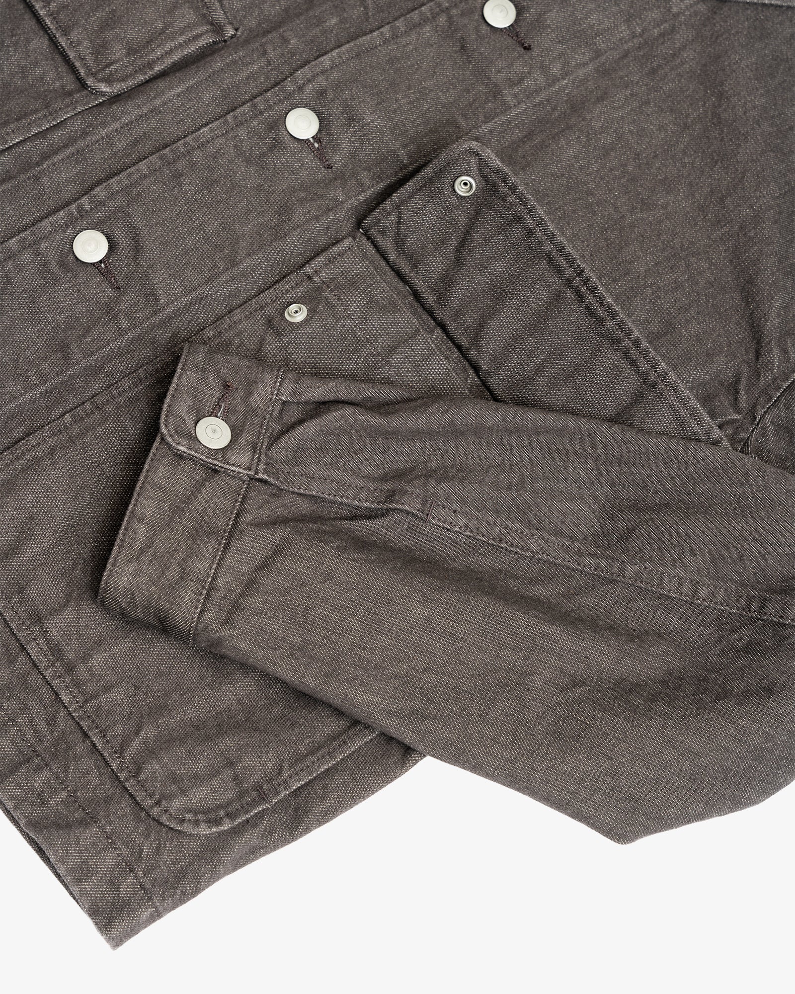 REPLICA JACKET - BROWN ROPE DYED 13.5 OZ DENIM