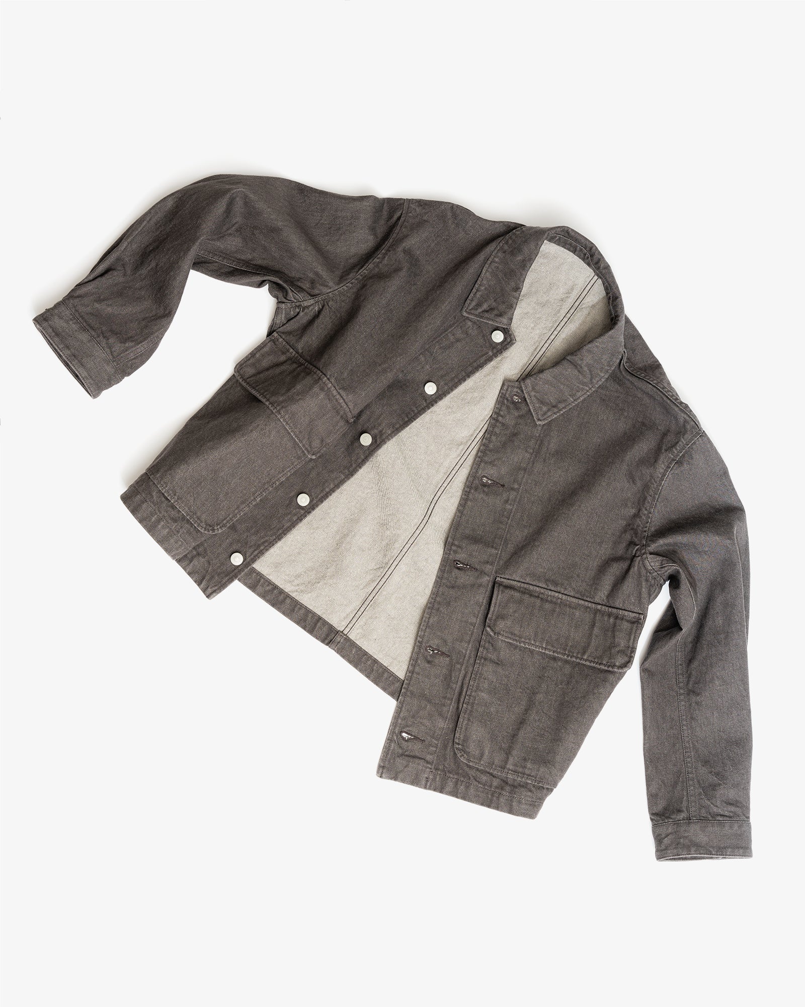 REPLICA JACKET - BROWN ROPE DYED 13.5 OZ DENIM