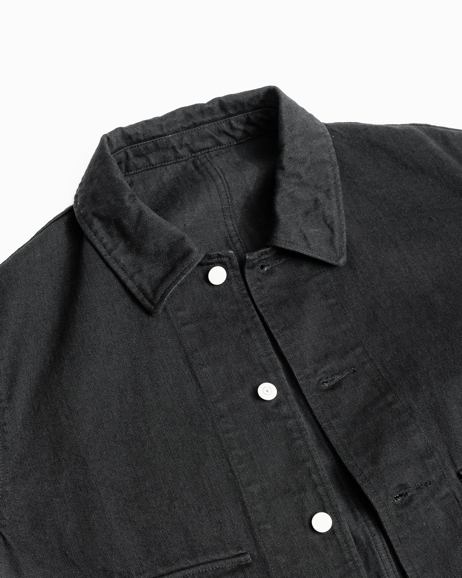 REPLICA JACKET - BLACK 13.5 OZ DENIM – James Coward
