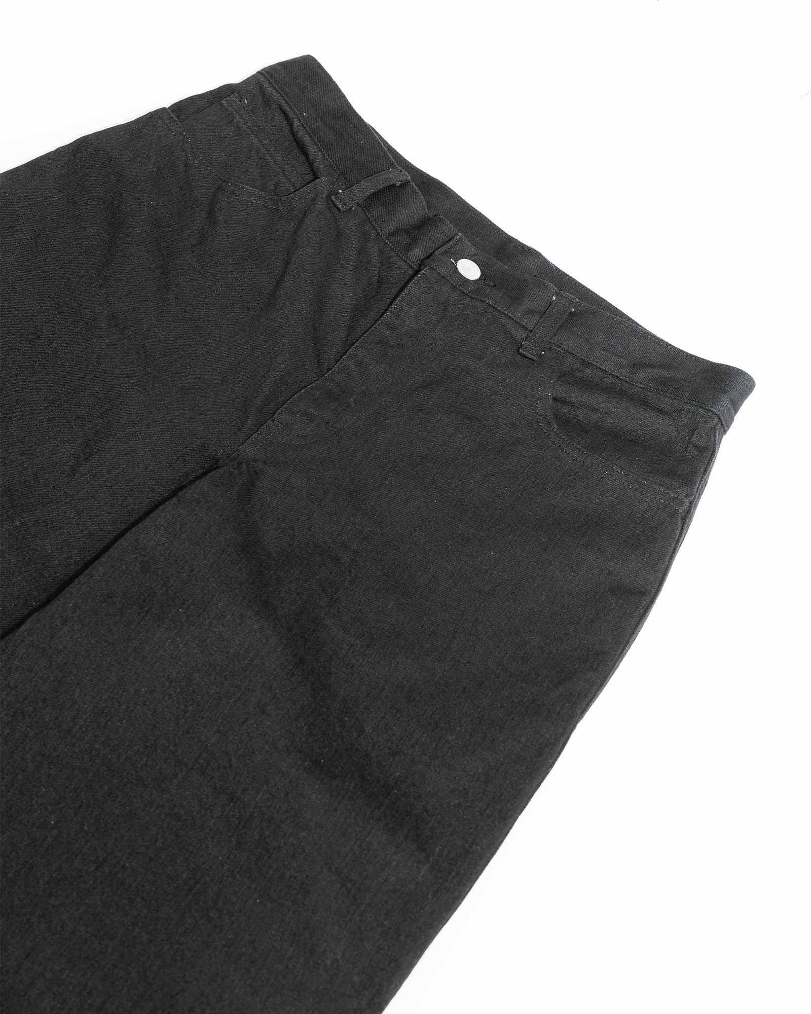 5PKT JEAN - BLACK 13.5 OZ DENIM