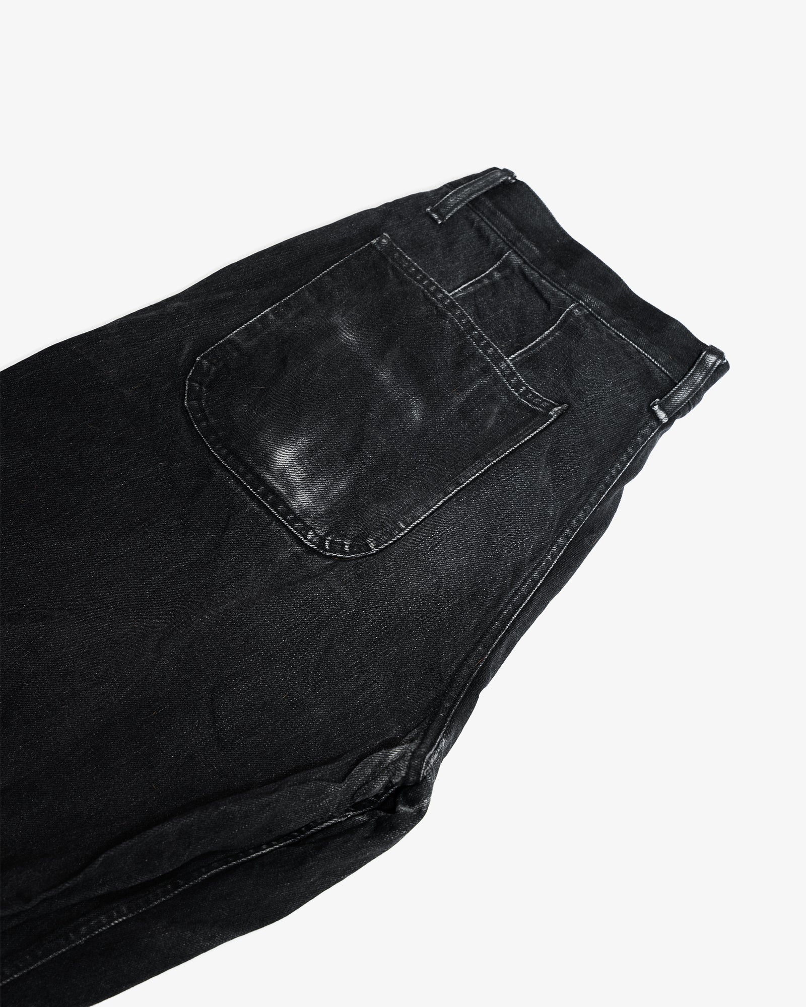 5PKT JEAN - BLACK DENIM (ONE WASH)