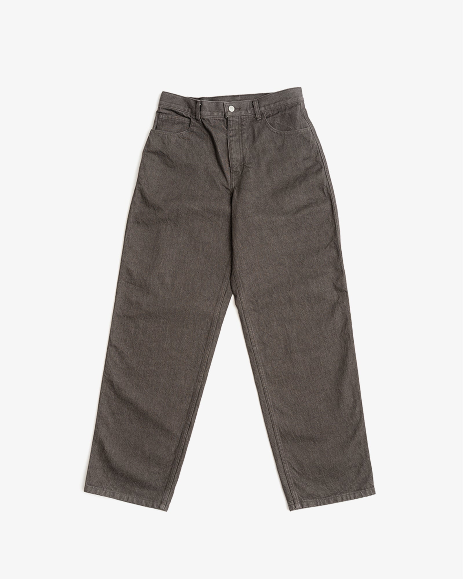 5PKT JEAN - BROWN ROPE DYED 13.5 OZ DENIM