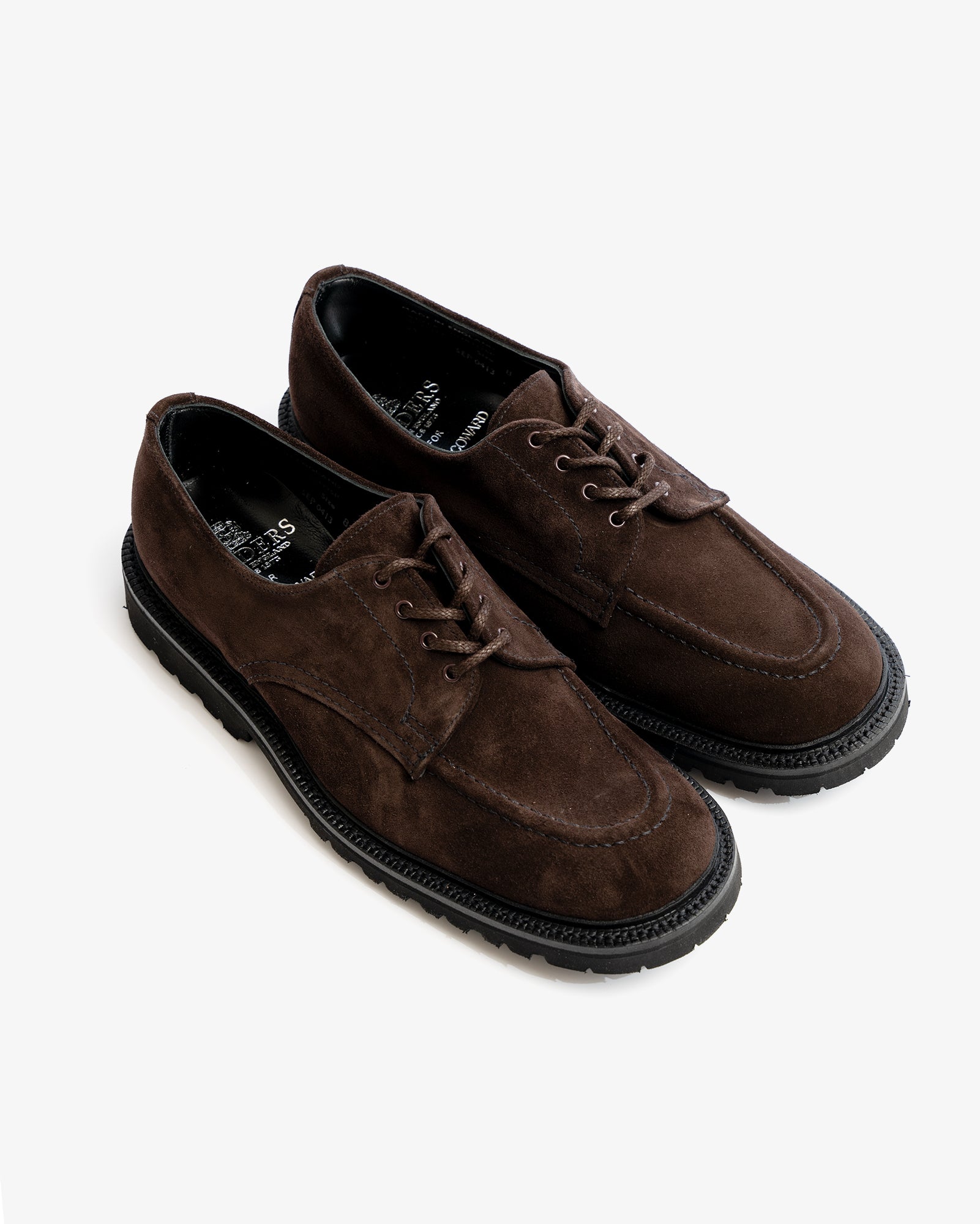 APRON TOE DERBY - PINNER SUEDE