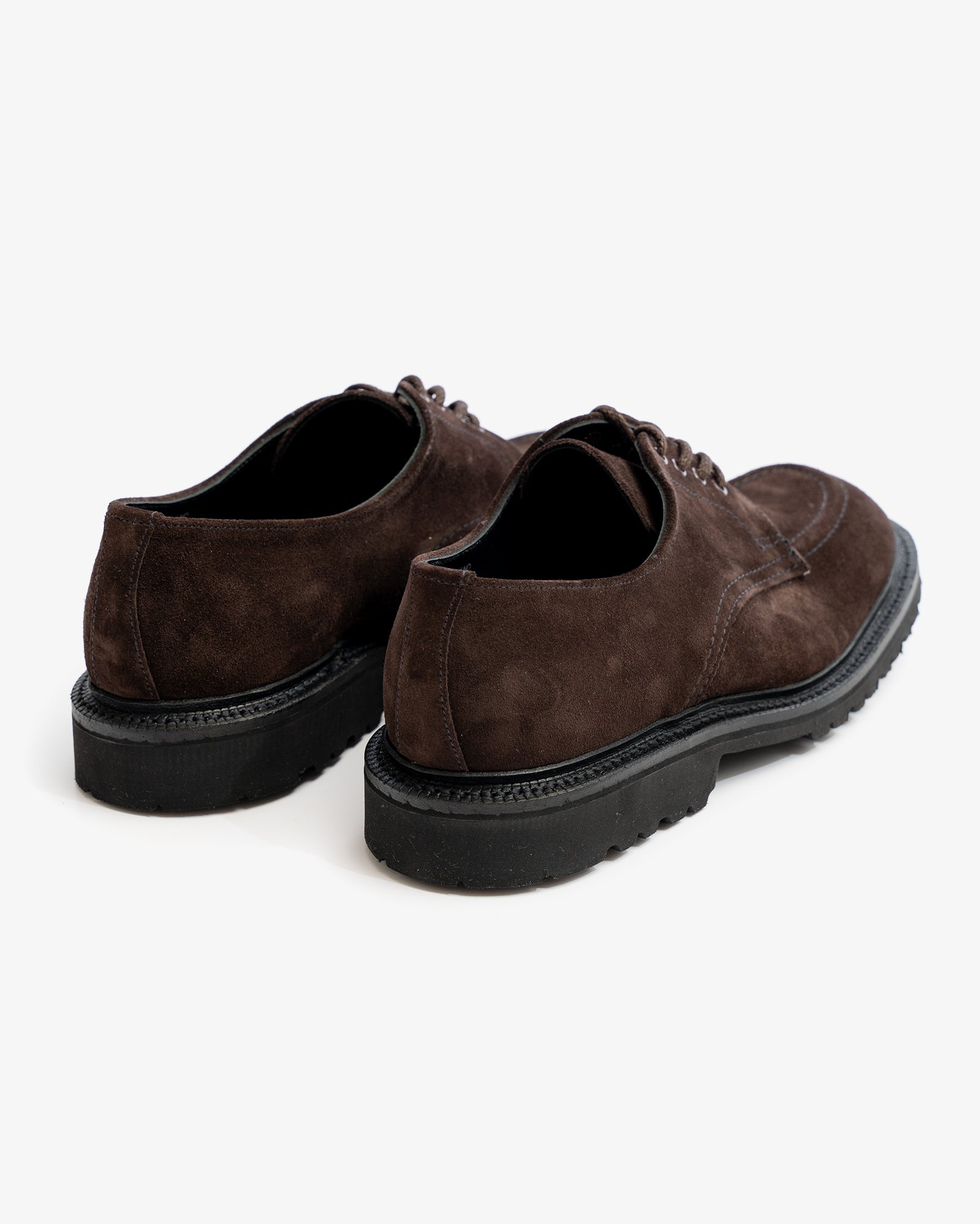 APRON TOE DERBY - PINNER SUEDE