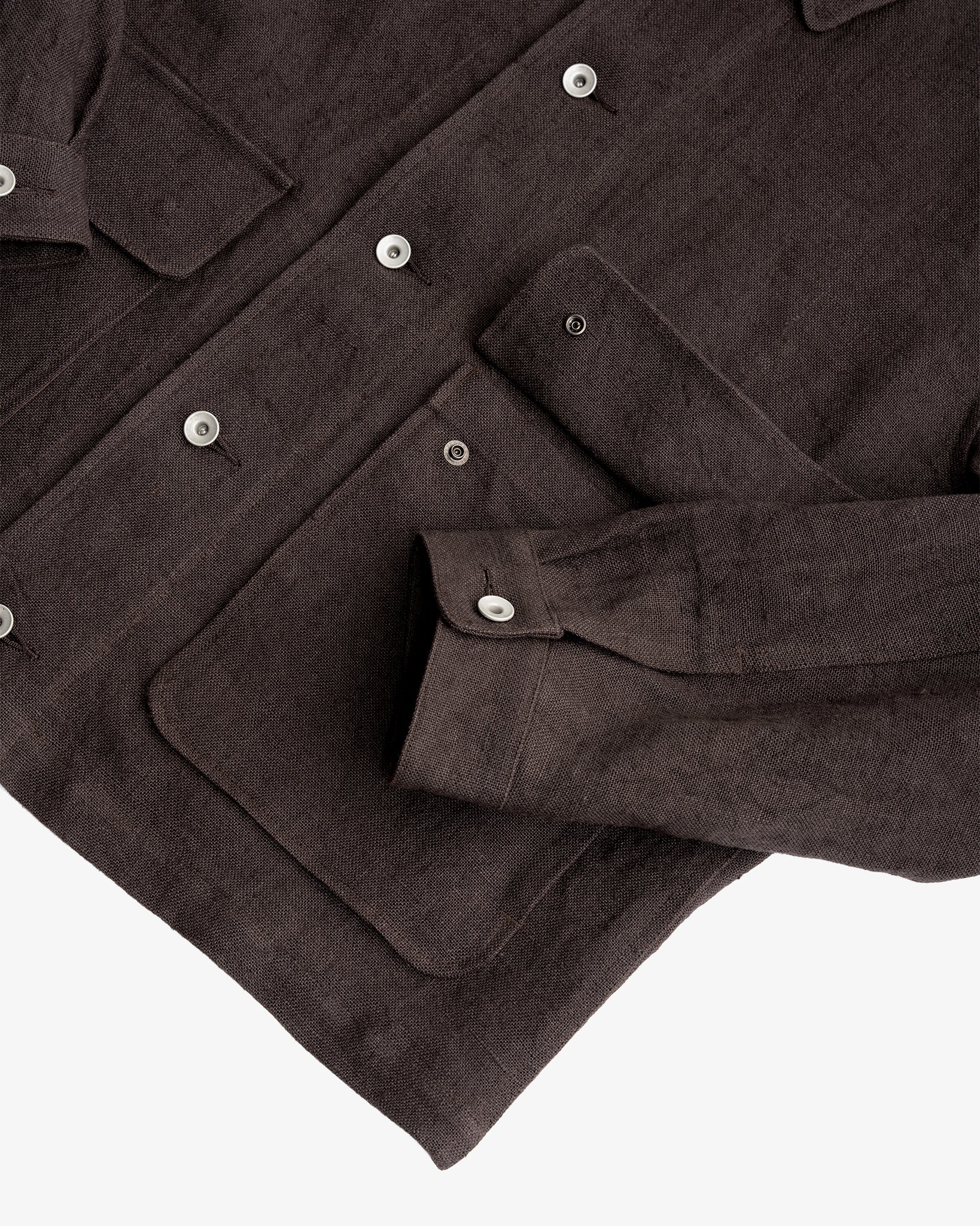REPLICA JACKET - WENGE JAPANESE LINEN – James Coward