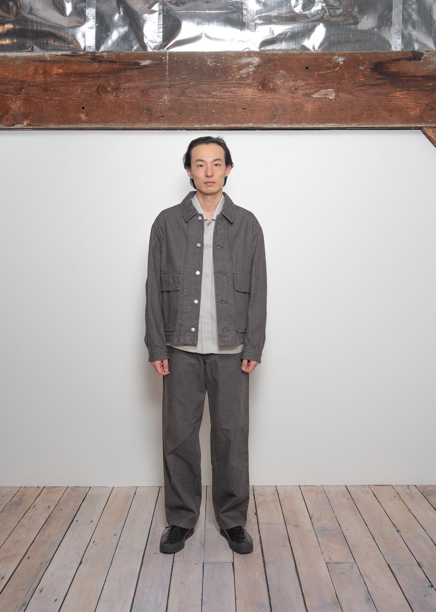 REPLICA JACKET - BROWN ROPE DYED 13.5 OZ DENIM – James Coward