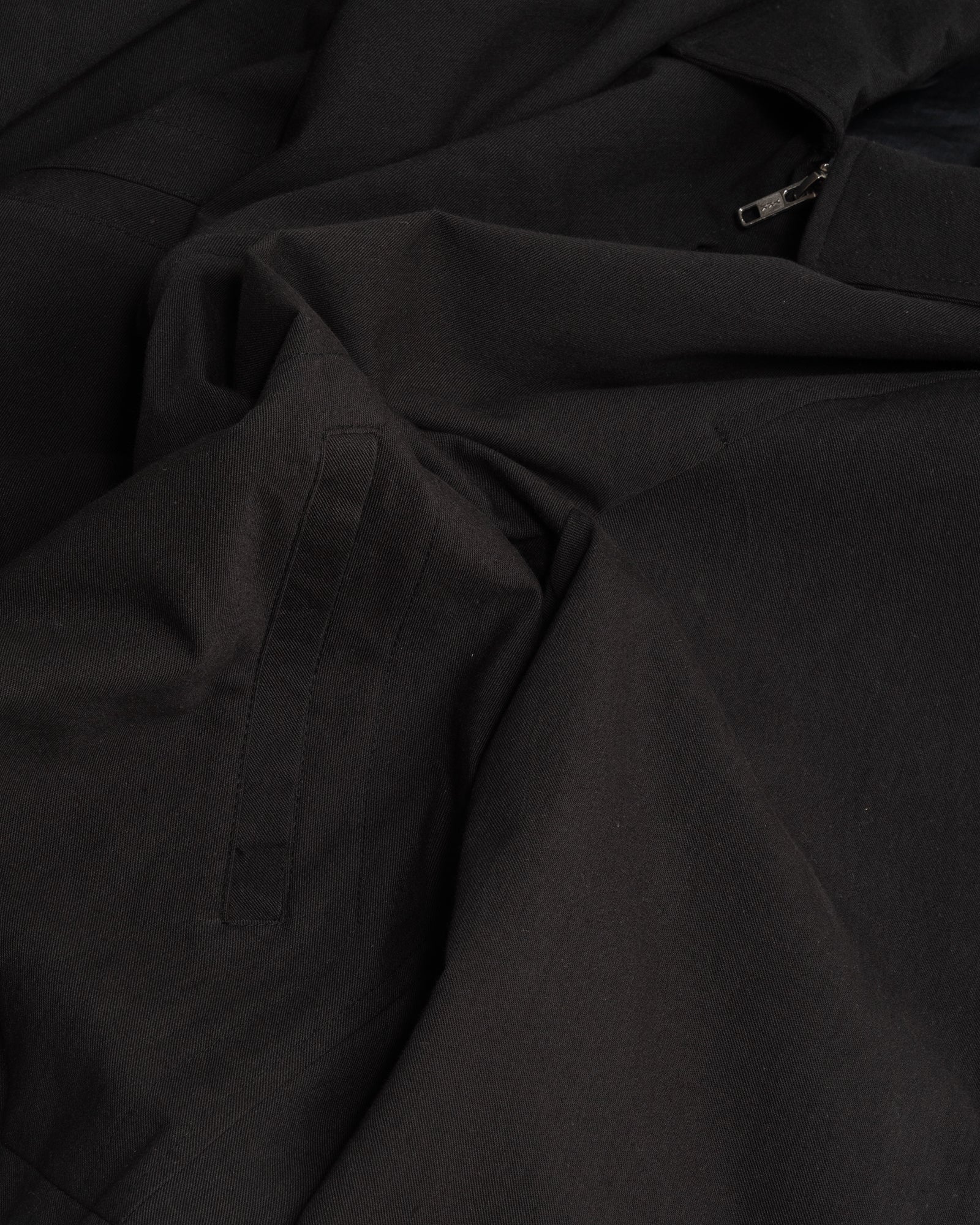 SITE JACKET - CHARCOAL COTTON/WOOL TWILL