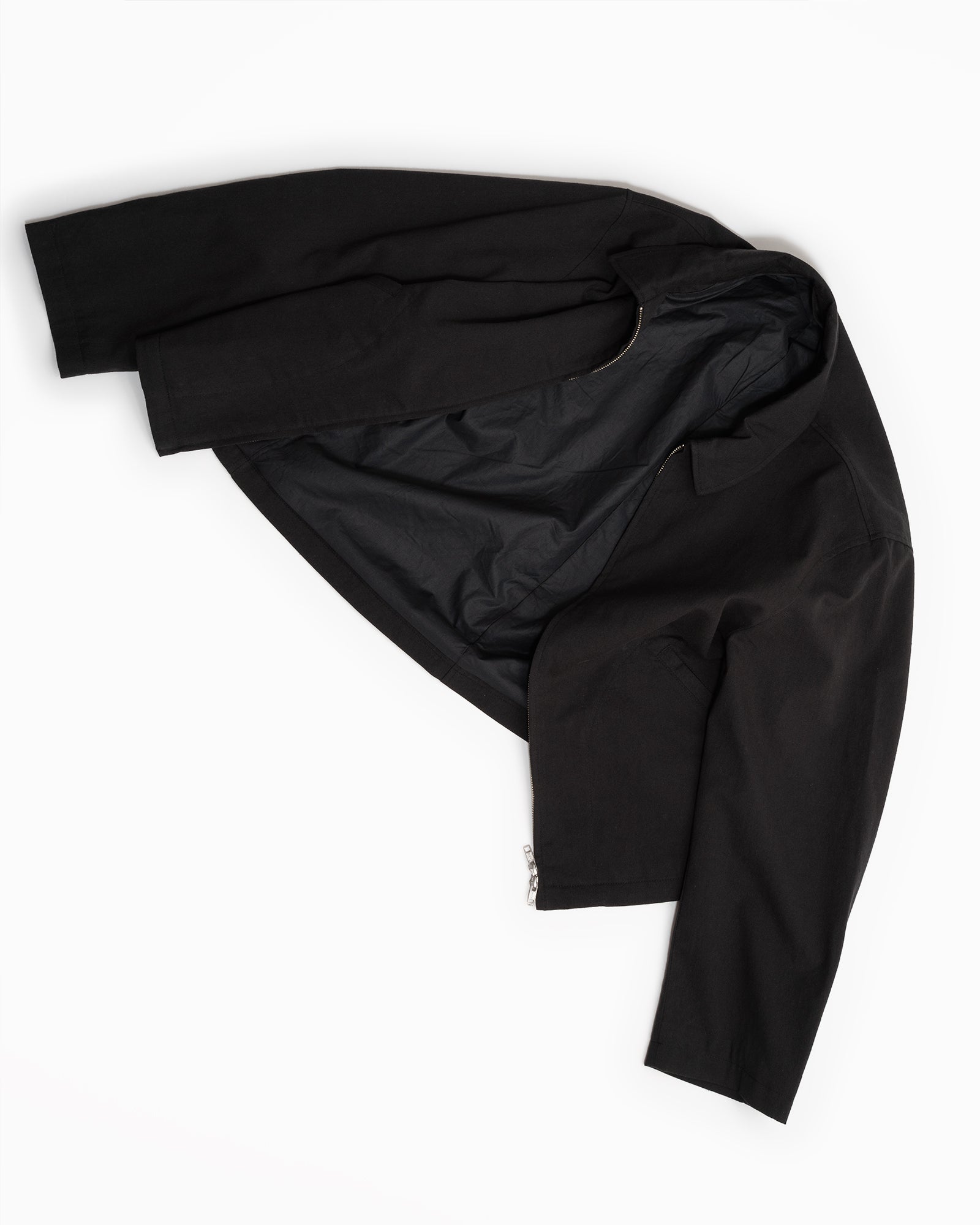 SITE JACKET - CHARCOAL COTTON/WOOL TWILL – James Coward