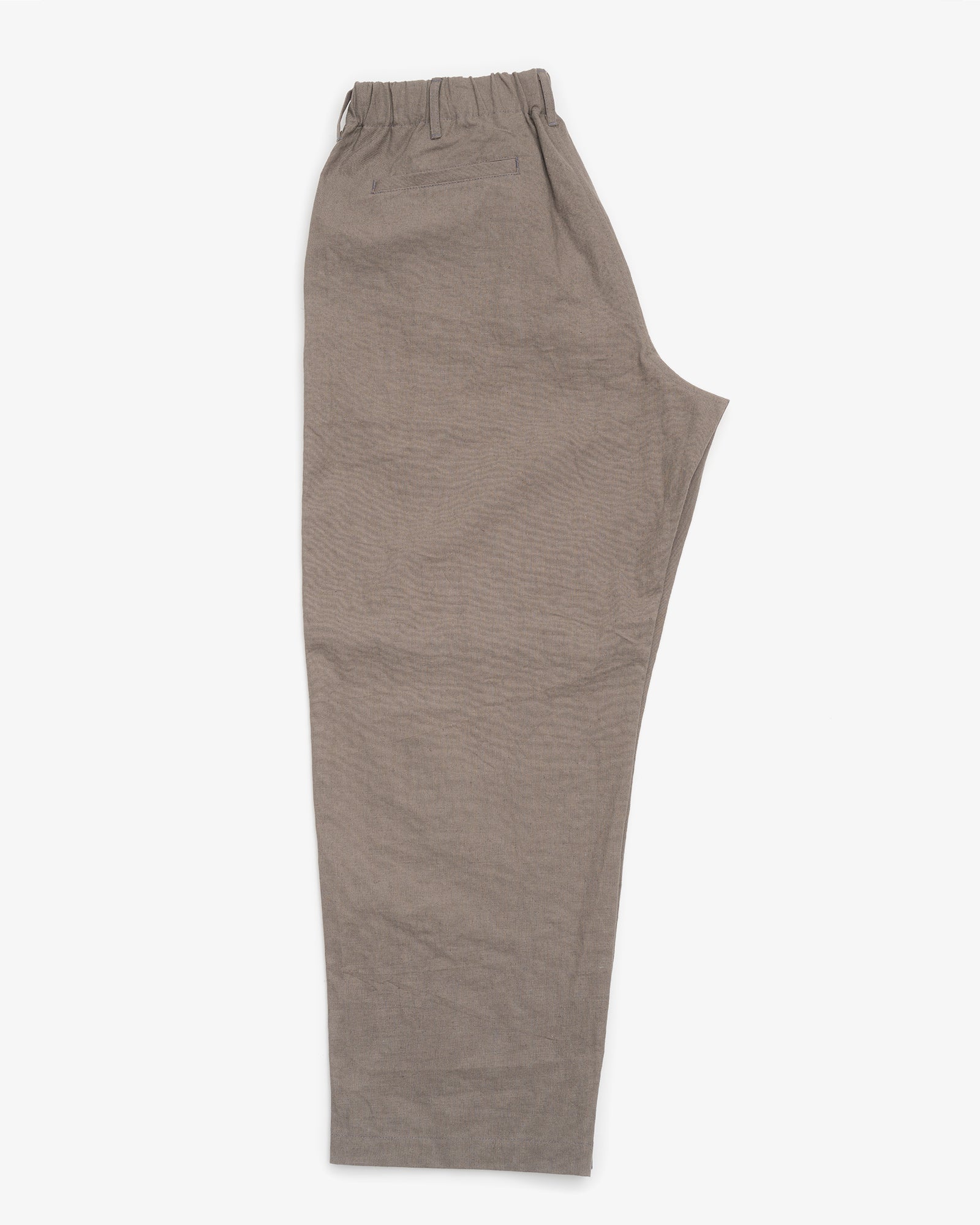 CARRY ON PANT - MID GREY OVERDYED CANVAS