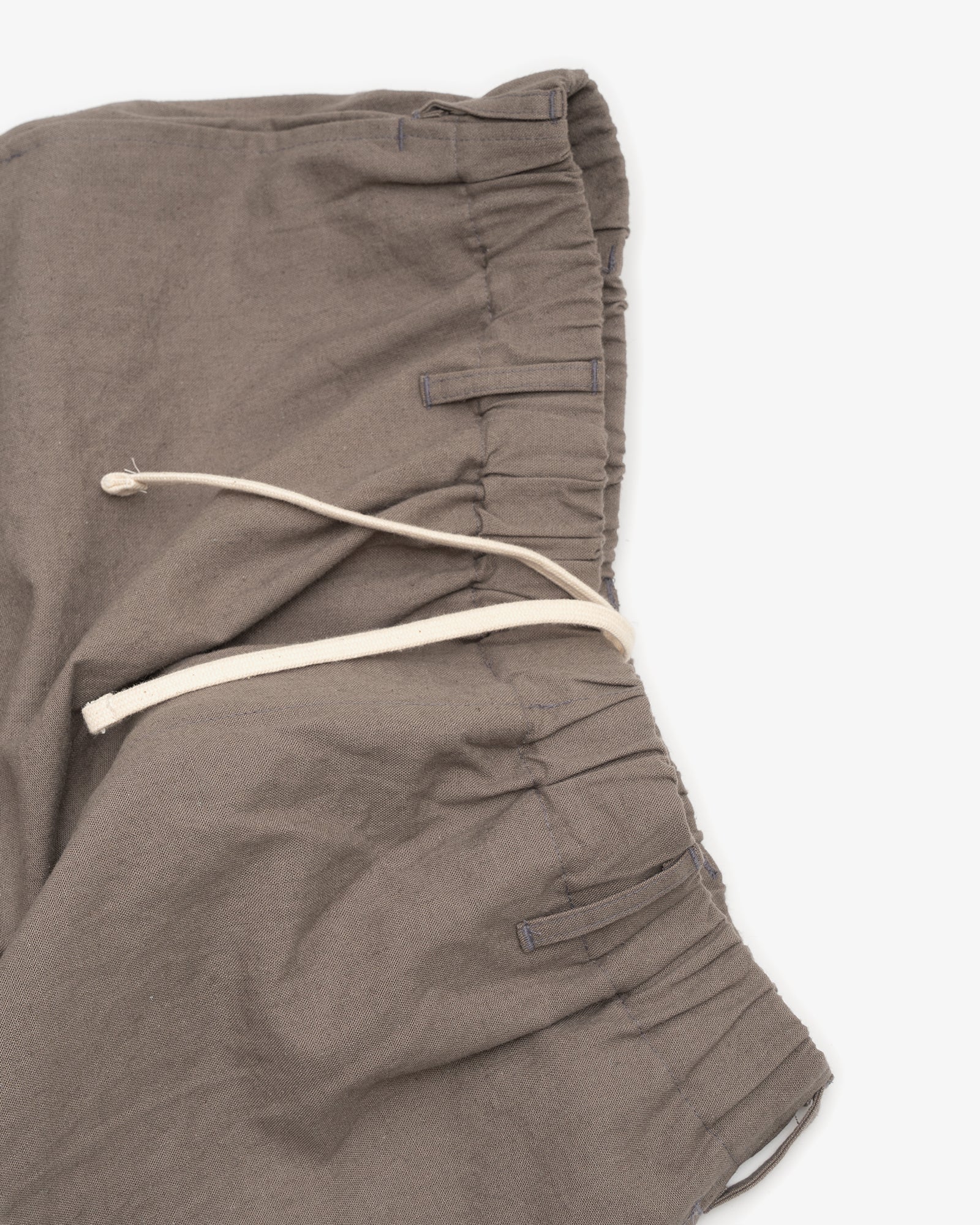 CARRY ON PANT - MID GREY OVERDYED CANVAS