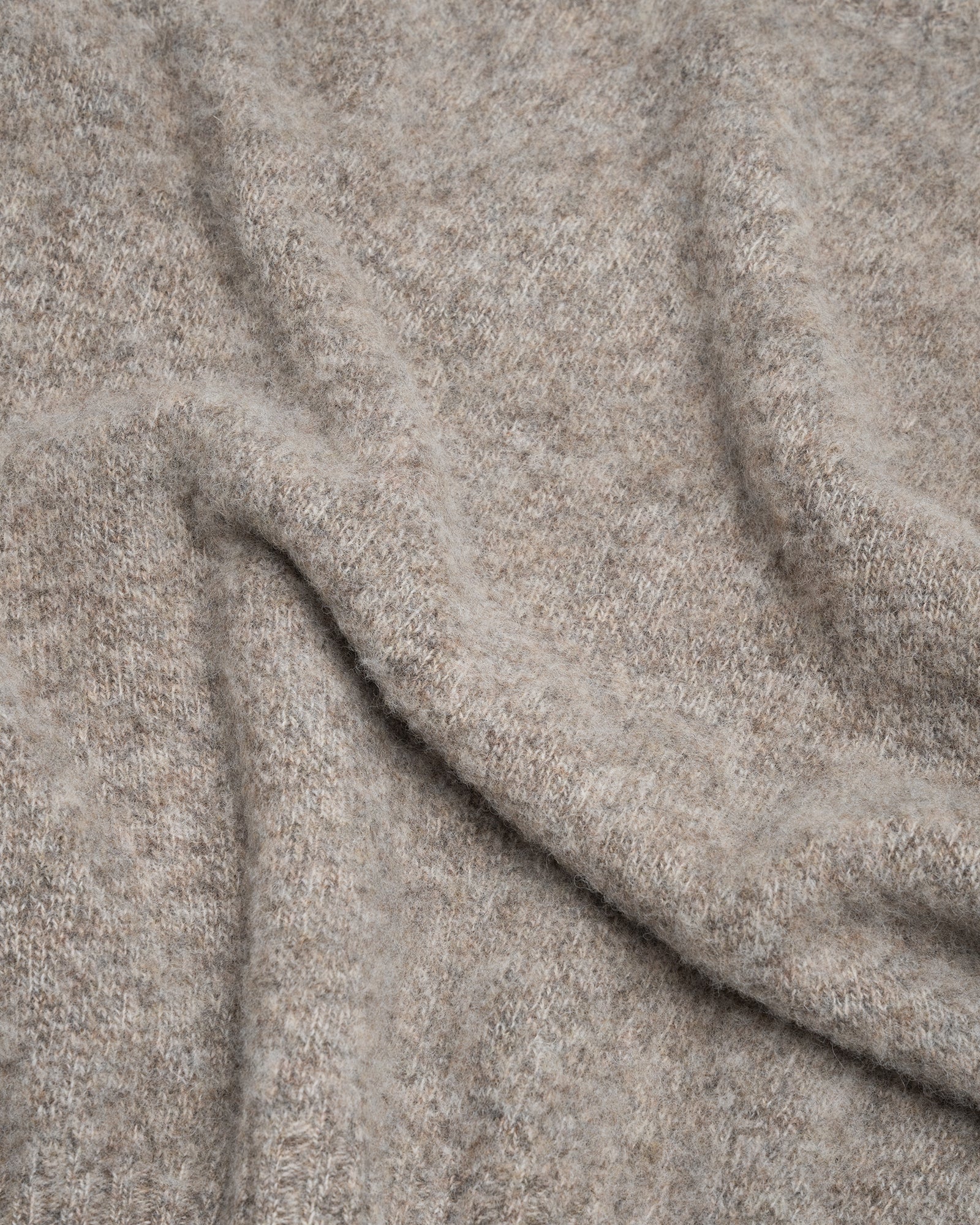 FITZROY SWEATER - DOUBLE BRUSHED SHALE