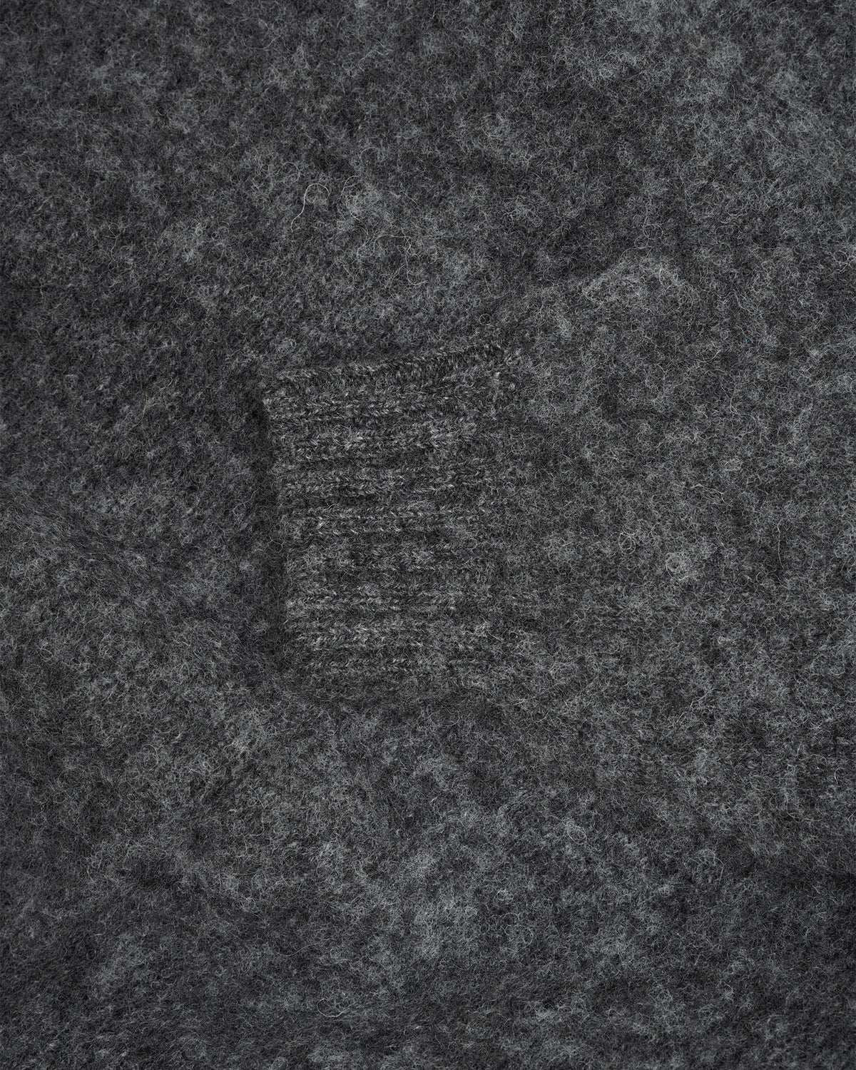 FITZROY SWEATER - DOUBLE BRUSHED SLATE