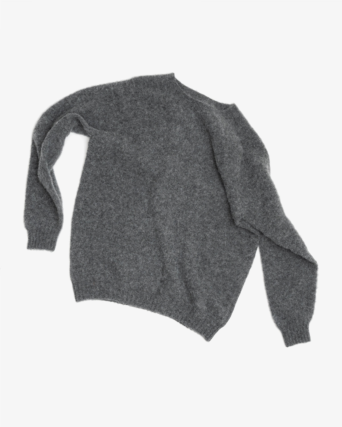 FITZROY SWEATER - DOUBLE BRUSHED SLATE