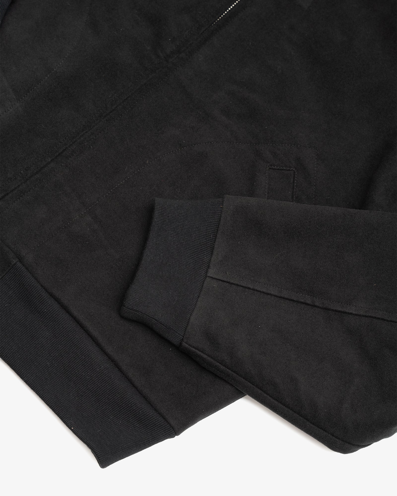 PARKA - BLACK HEAVYWEIGHT MOLESKIN